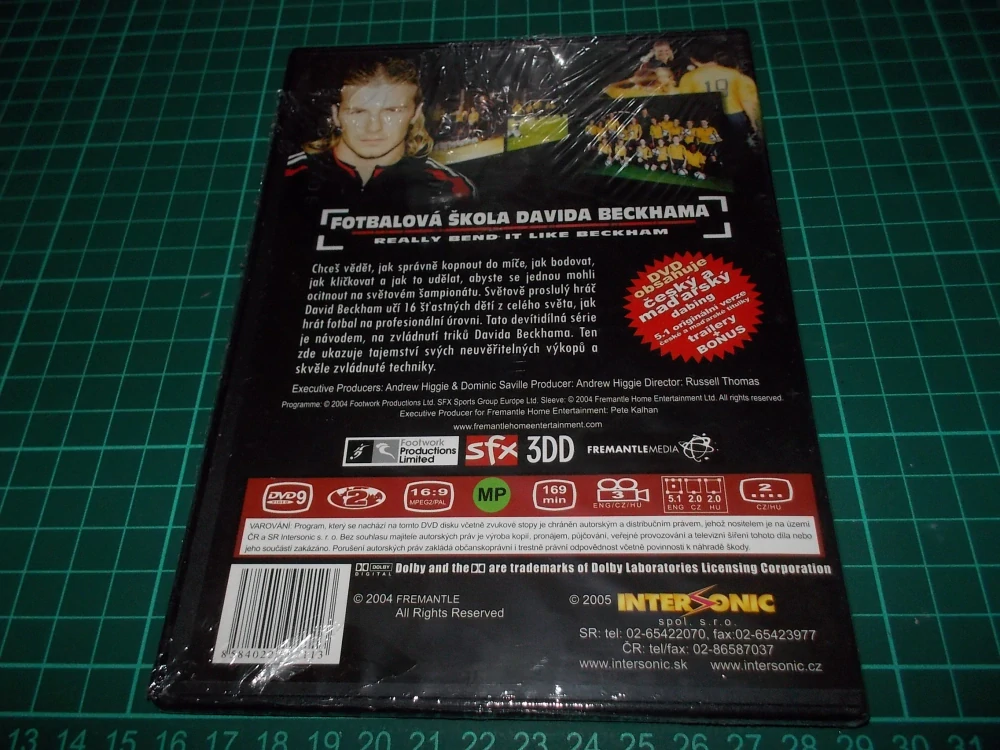 Fotbalová škola Davida Beckhama (DVD) Slim