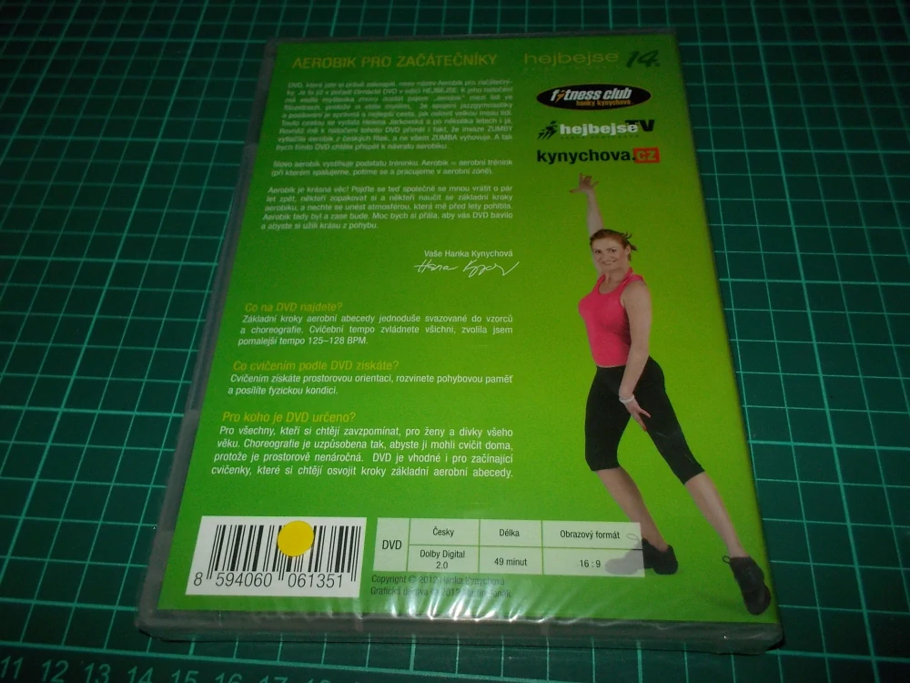 Hejbejse 14: Aerobic pro začátečníky (Hanka Kynychová) (DVD)