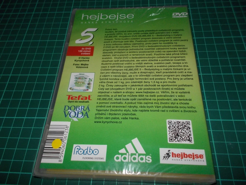 Hejbejse 5: Bodystiling s malými činkami (Hanka Kynychová) (2DVD)