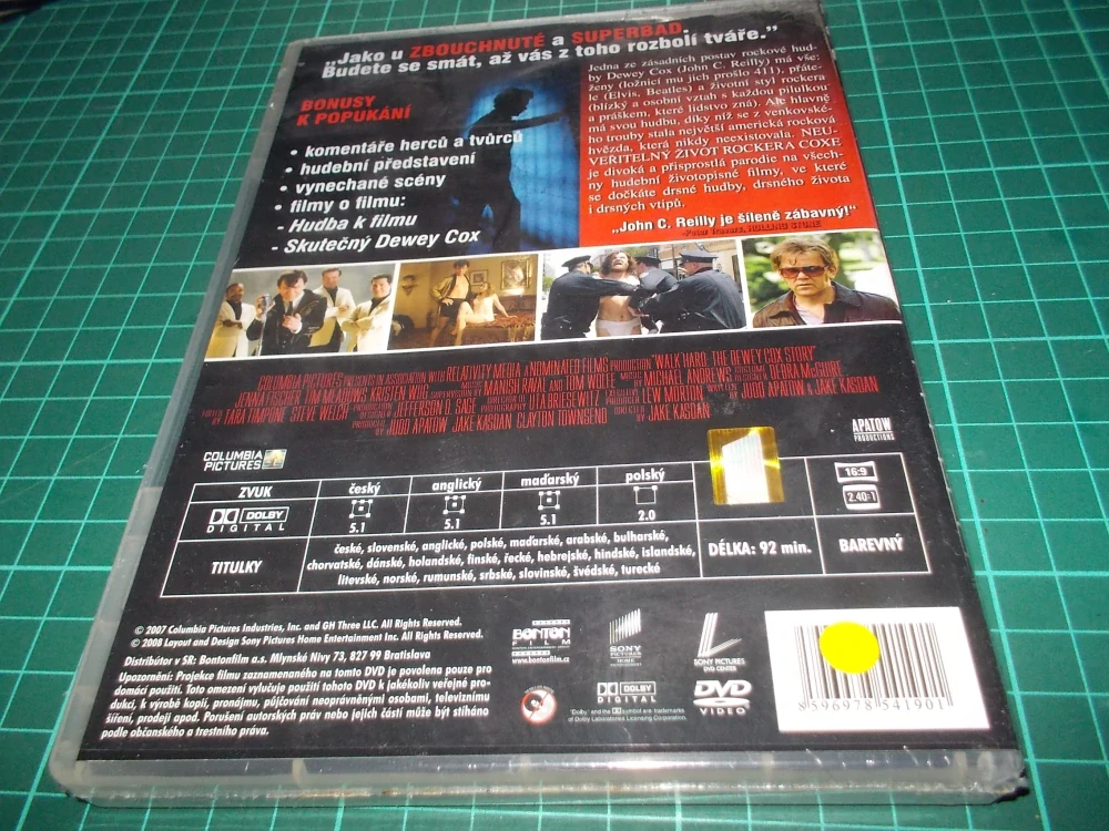 Neuvěřitelný život rockera Coxe (DVD)