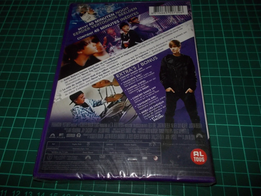 Justin Bieber - Never Say Never (DVD)