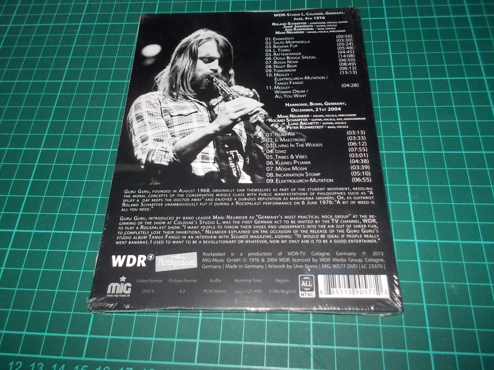 Guru Guru - Krautrock Legends Vol. 2 Live At Rockpalast 1976 + 2004 (DVD)