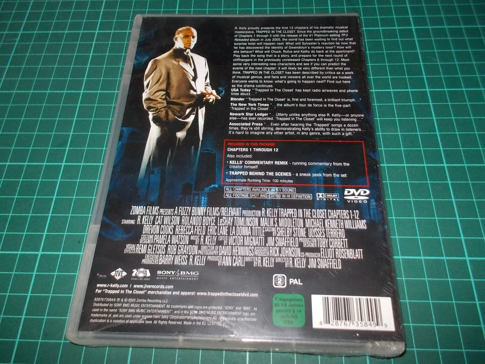R. Kelly - Trapped In The Closet Chapters 1-12 (DVD)