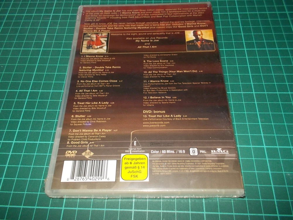 Joe - The Video Collection : "I Wanna Know" And More Video Hits (DVD)