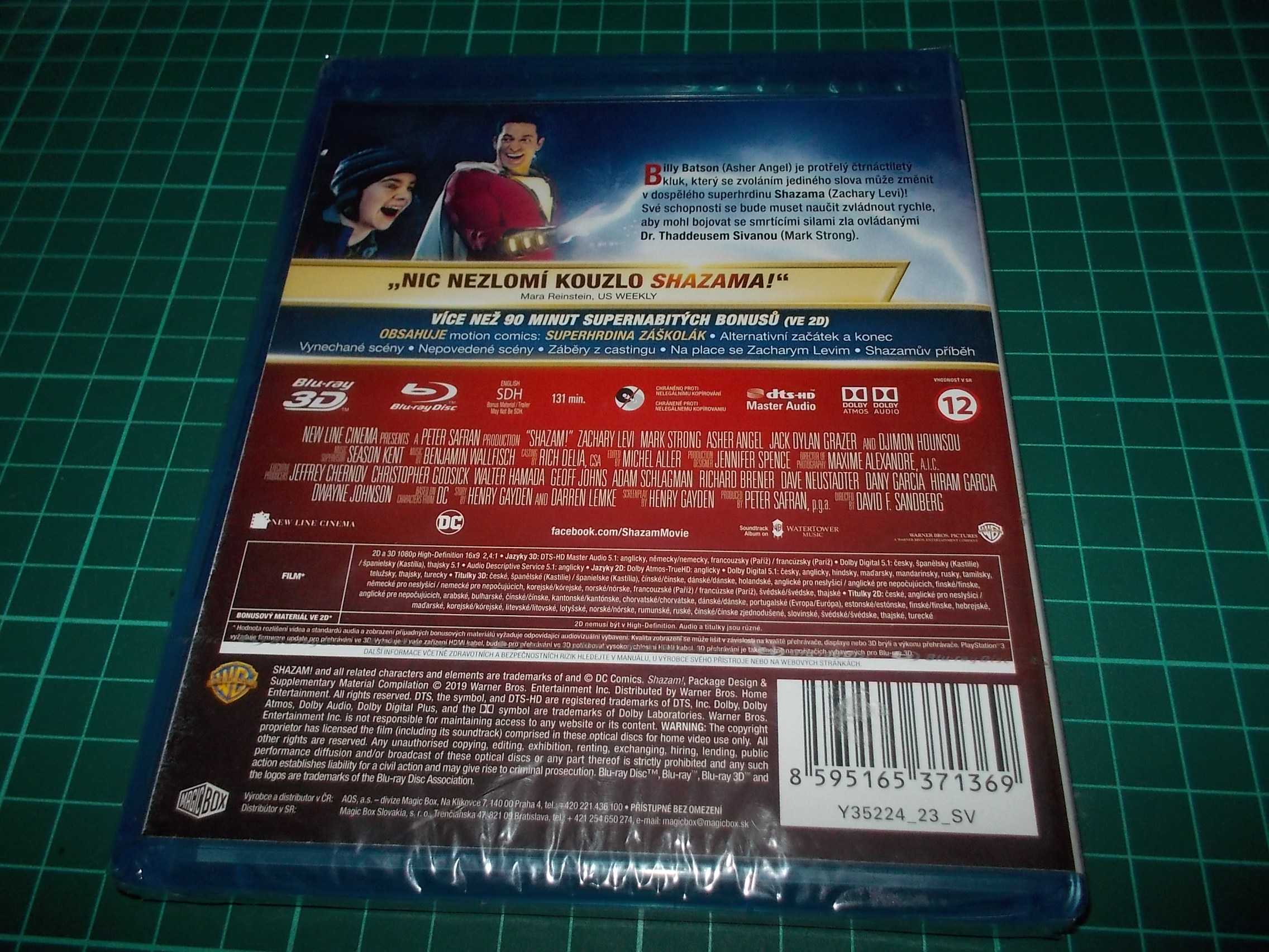 Shazam! - 3Blu-ray (3D+2D)