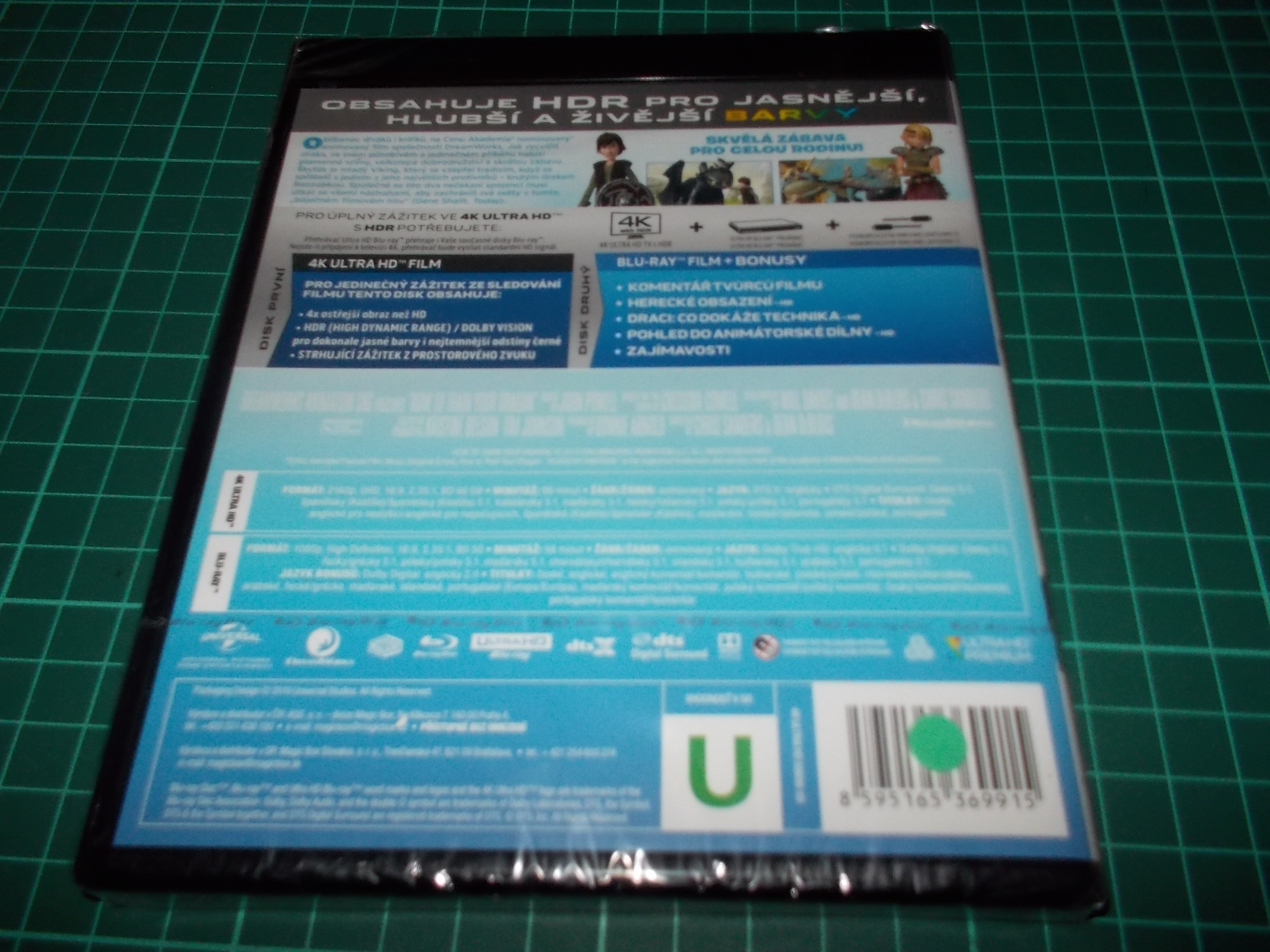 Jak vycvičit draka - 2Blu-ray (4K Ultra HD + Blu-ray)