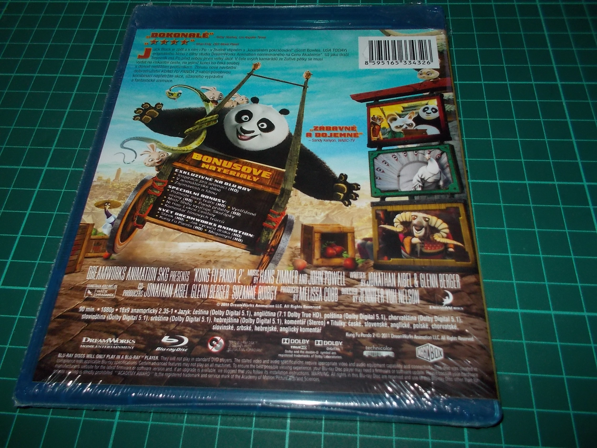 Kung Fu panda 2 Blu-ray