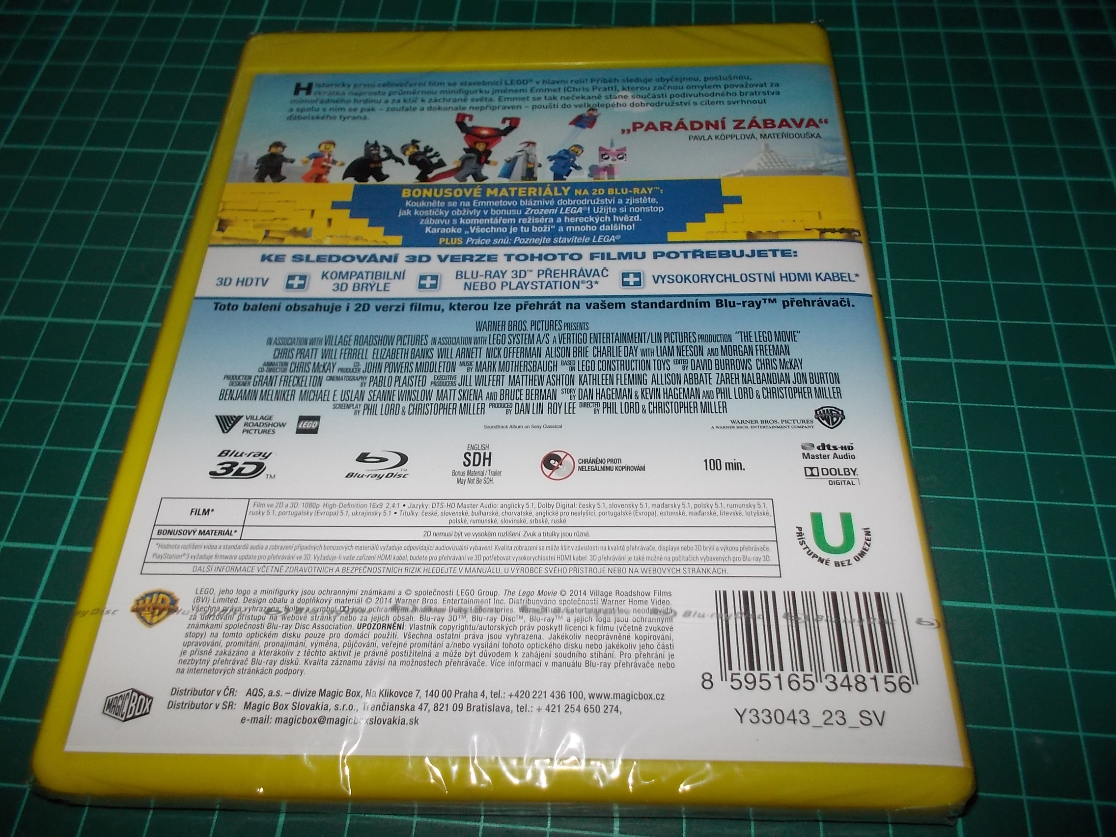 LEGO® příběh - 2Blu-ray (2D+3D) 