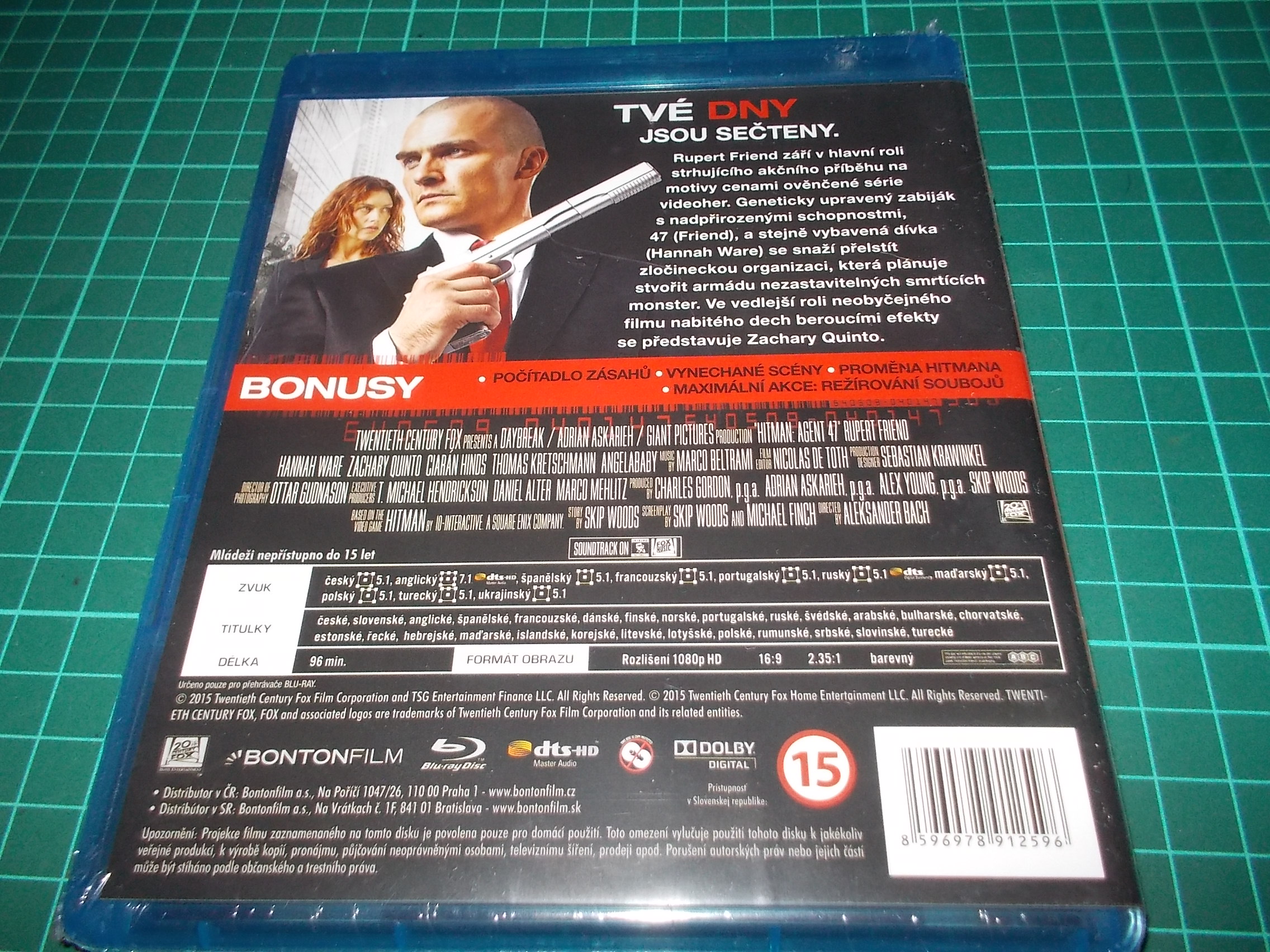 Hitman: Agent 47 - Blu-ray