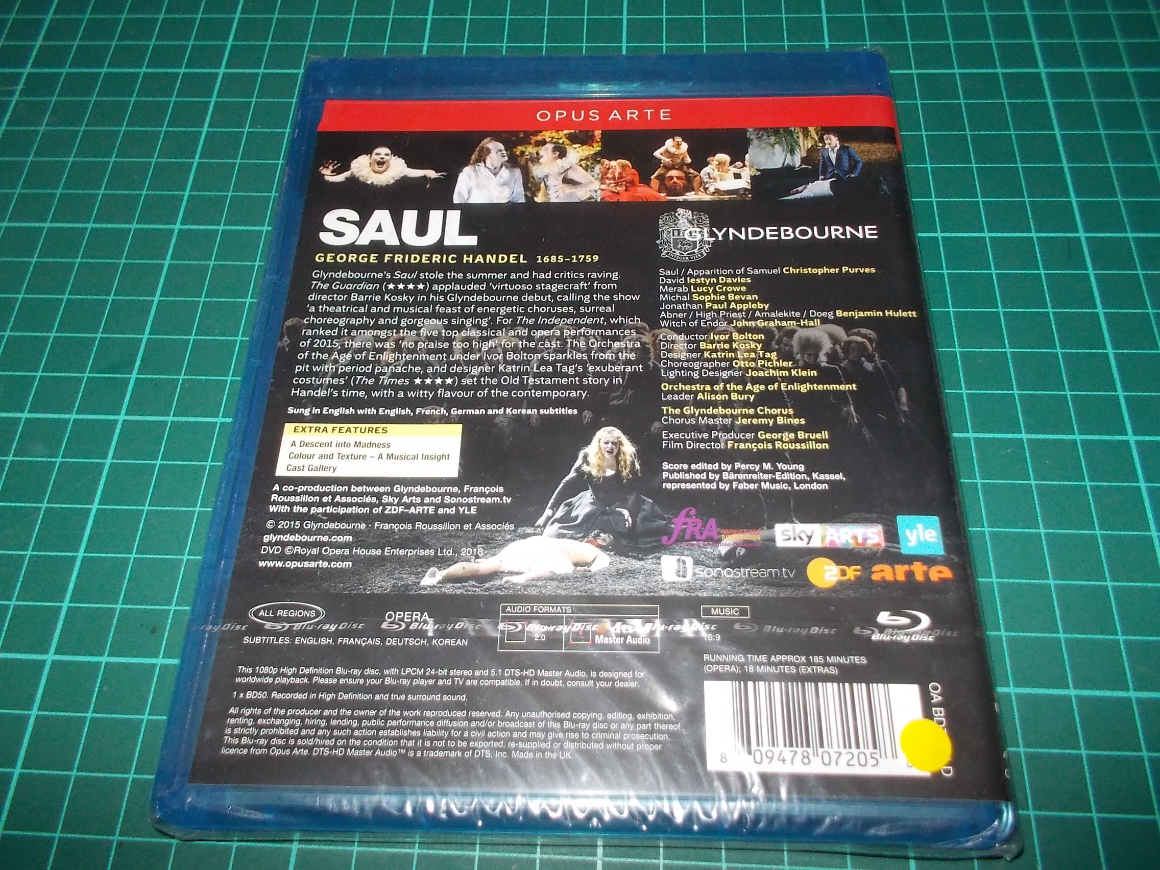 HANDEL - Saul Blu-ray