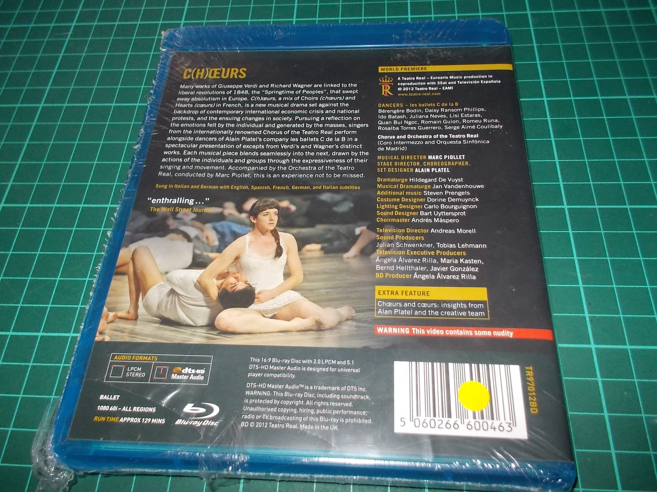 C(H)OEURS - ALAIN PLATEL Blu-ray