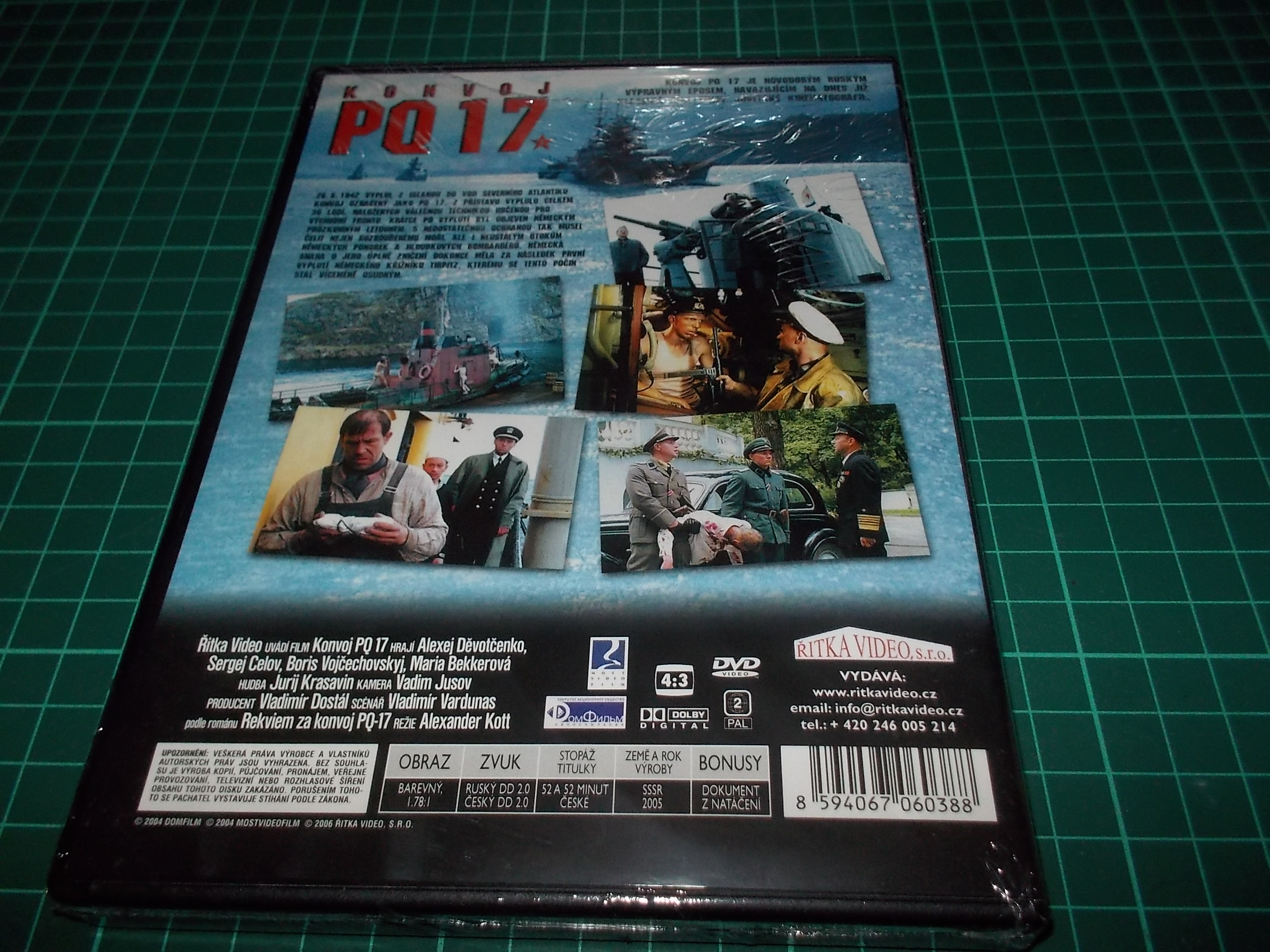 FILM - Konvoj PQ 17 ( SET 2 DVD)