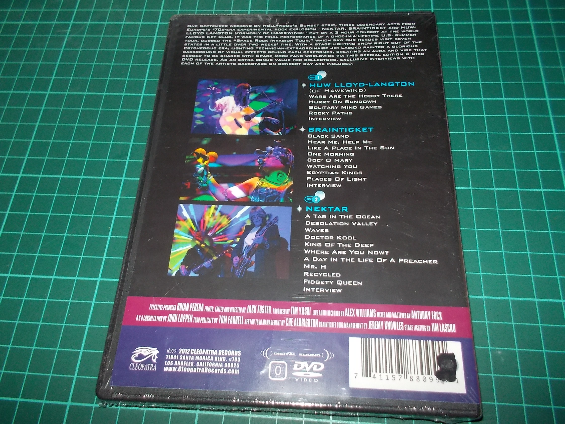 Nektar, Brainticket, Huw Lloyd-Langton - Space Rock Invasion (2DVD)