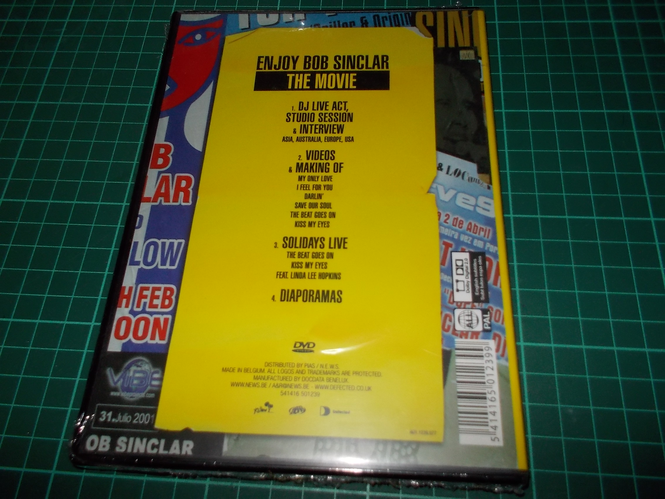 Enjoy - Live around the world - BOB SINCLAR (DVD)