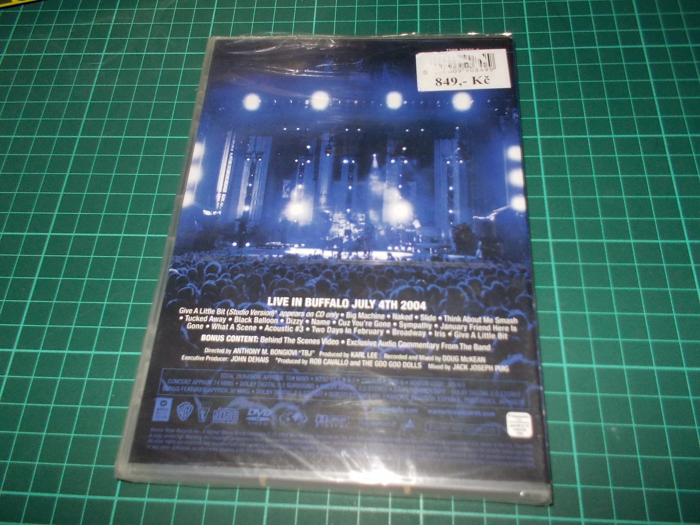 The Goo Goo Dolls - Live In Buffalo July 4th 2004 (DVD/CD)