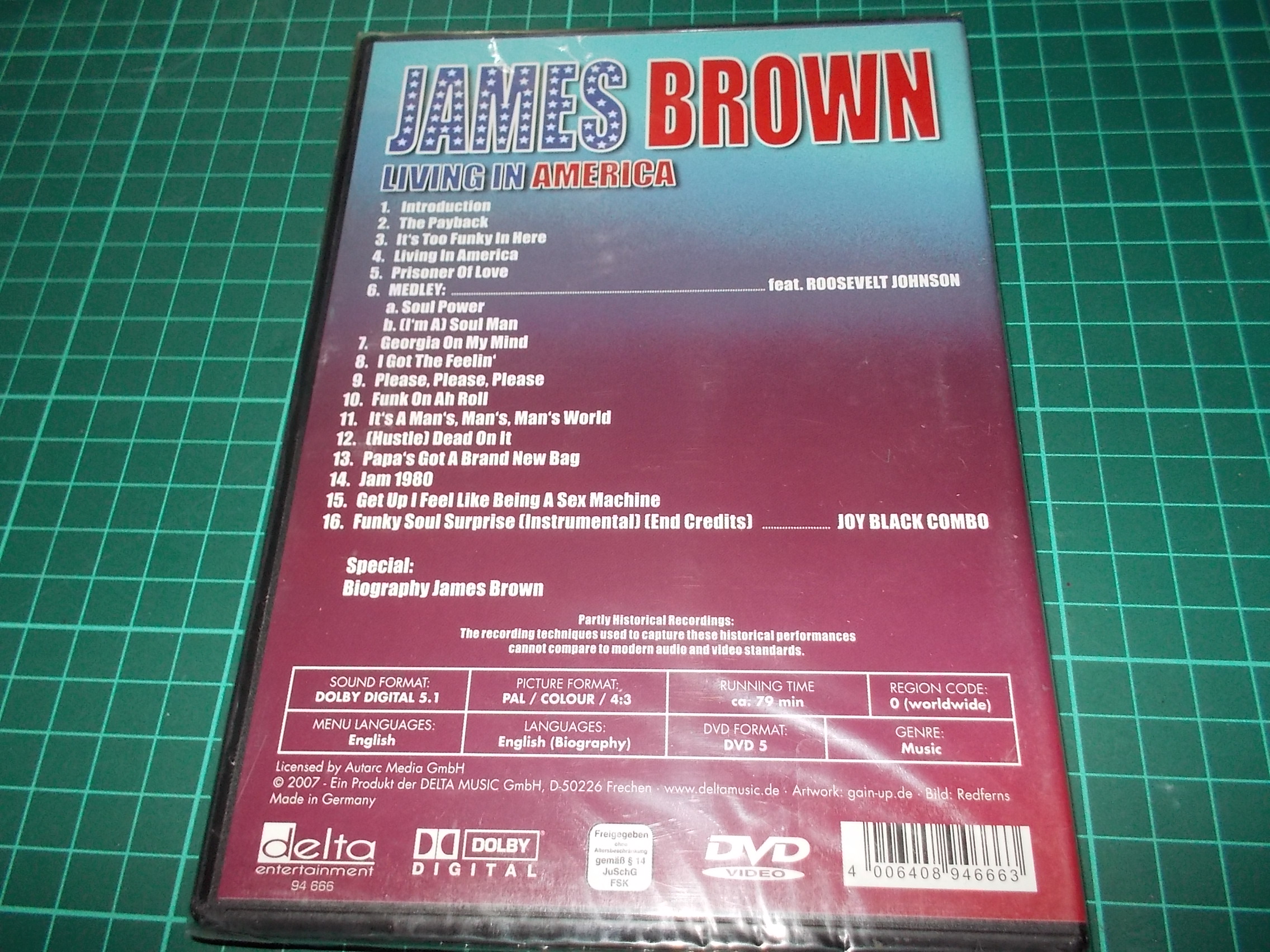 James Brown - Living in America (DVD)