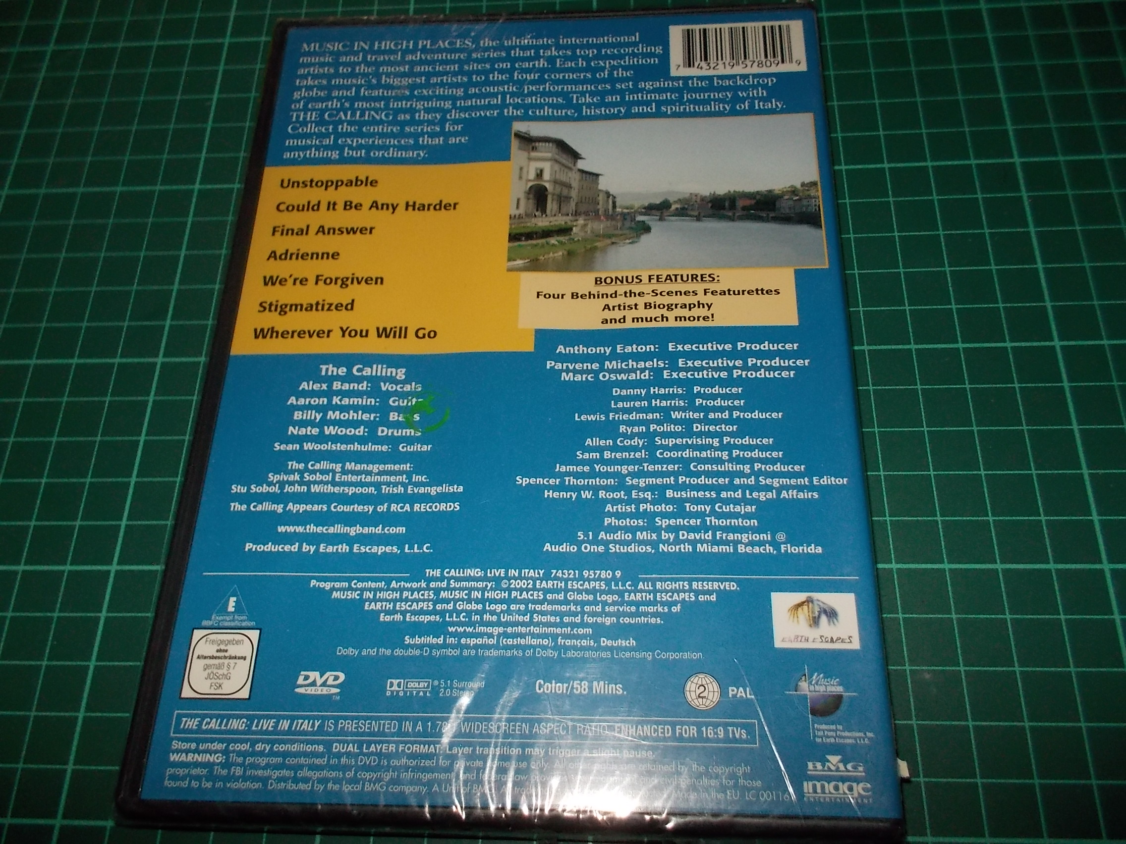 The Calling: Music In High Places - Live In Italy (DVD)