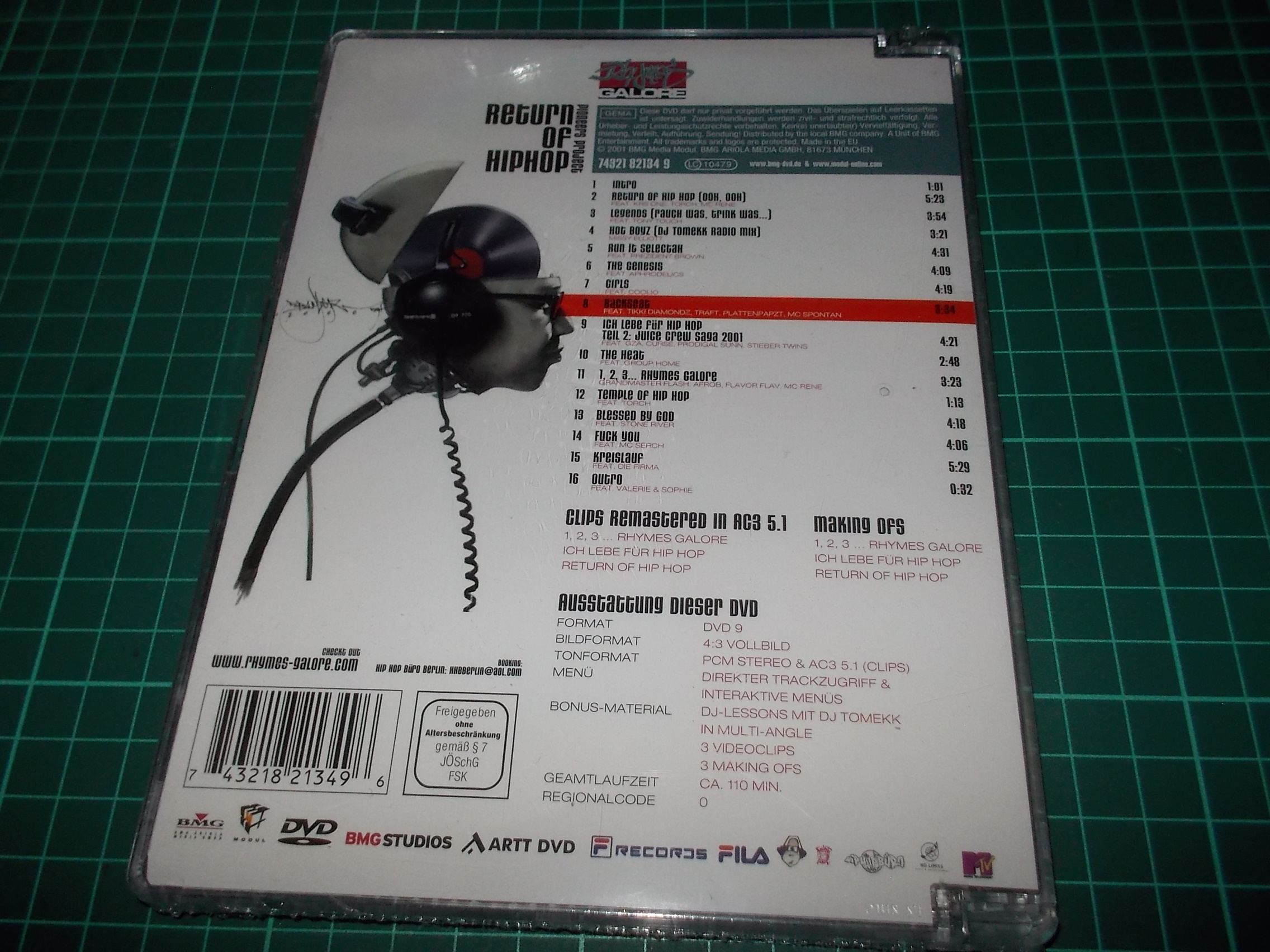 DJ Tomekk - Return Of Hip Hop (DVD)