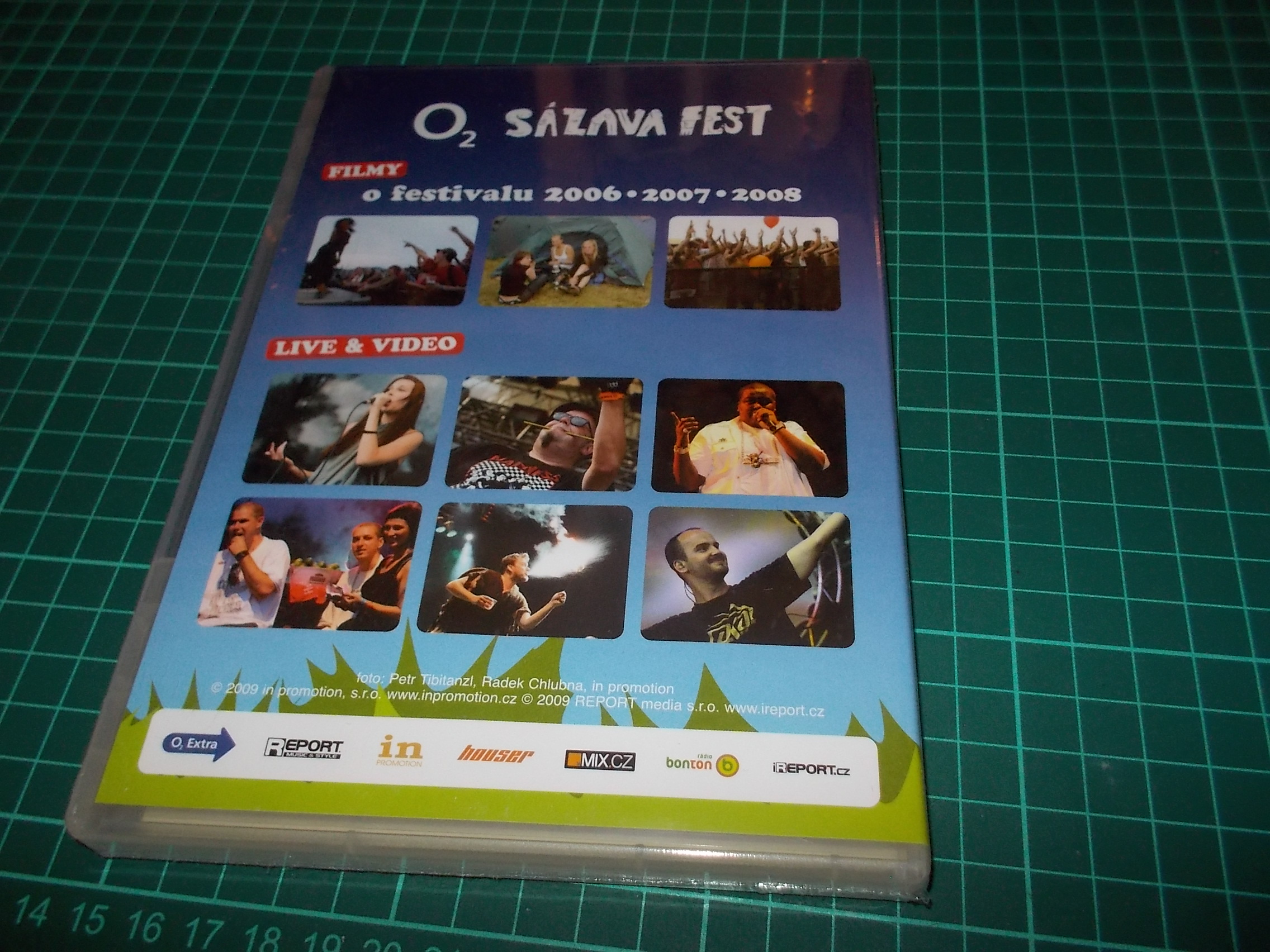 Various - O2 Sázava Fest - Best Of 2006-08 (DVD)
