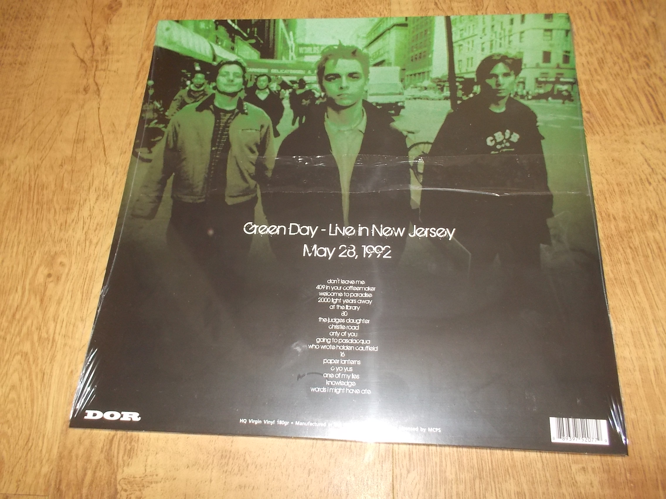 Green Day - Live In New Jersey 1992 (Vinyl-LP)