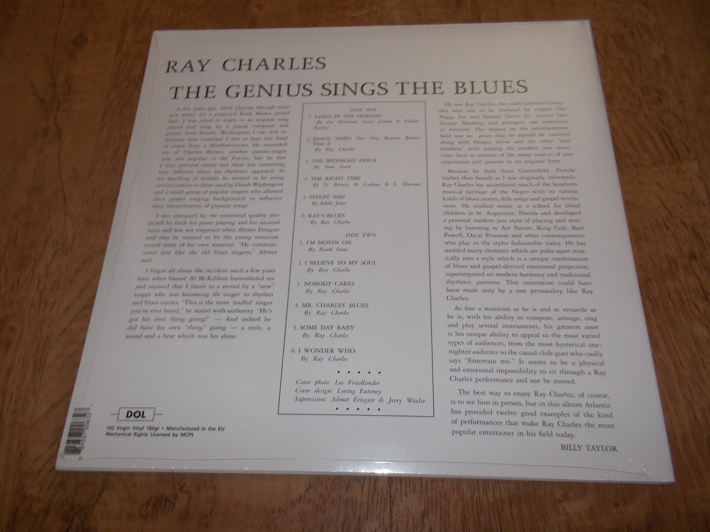 Ray Charles - The Genius Sings the Blues (Vinyl-LP)