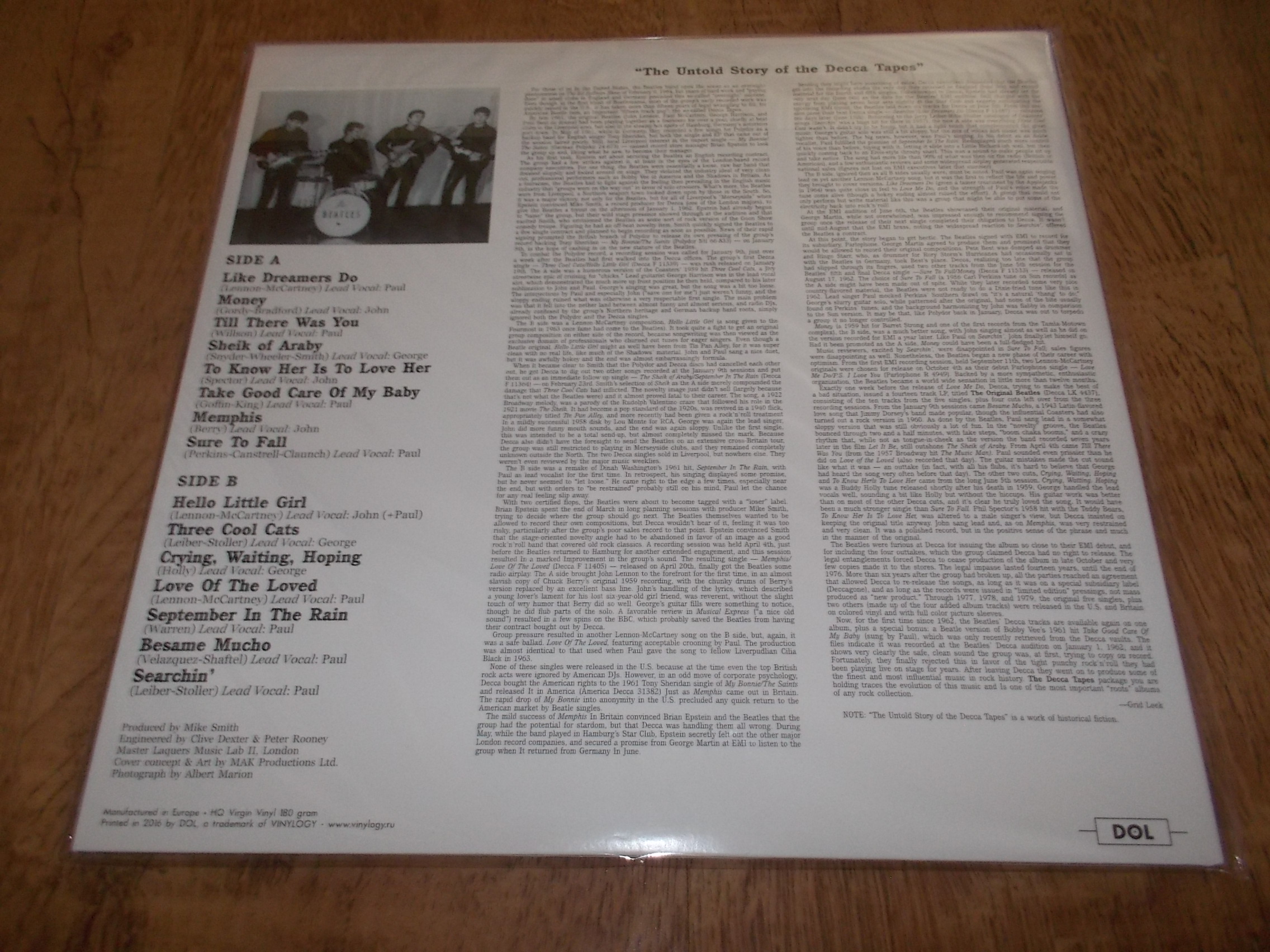 The Beatles - The Decca Tapes VINYL EDITION (Vinyl-LP)