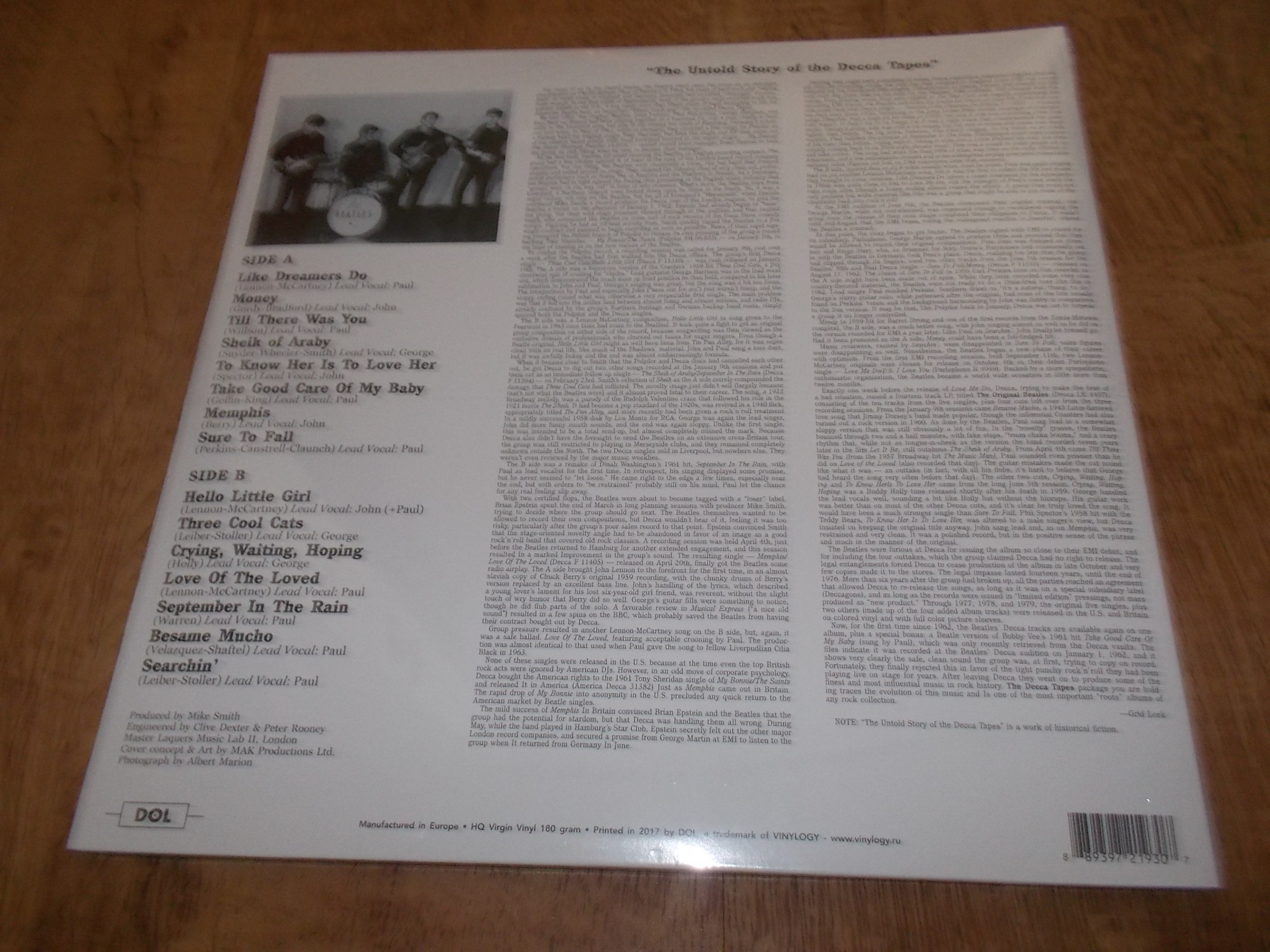 The Beatles - The Decca Tapes (Vinyl-LP) DELUXE GATEFOLD EDITION