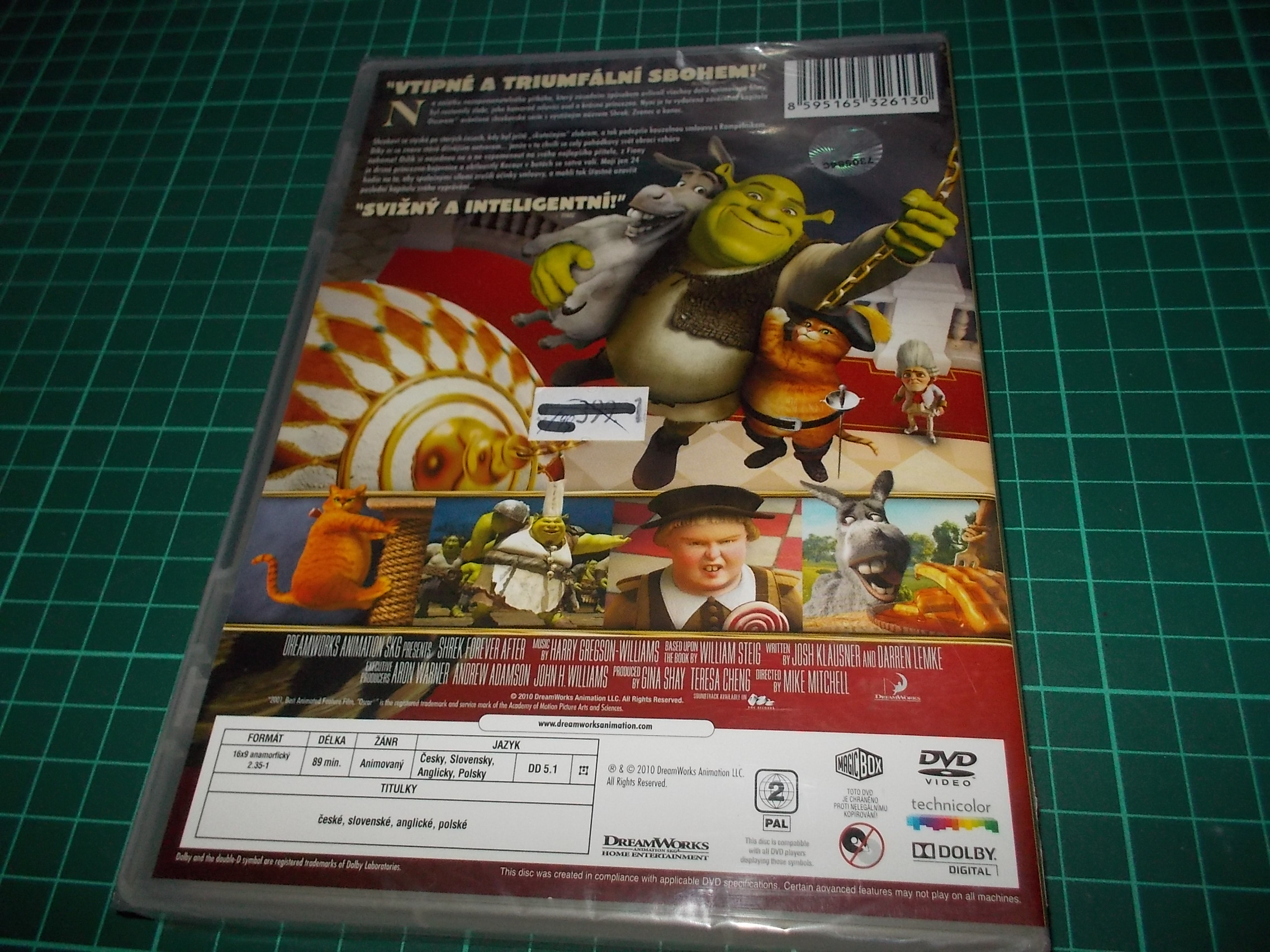 Shrek: Zvonec a konec (DVD)