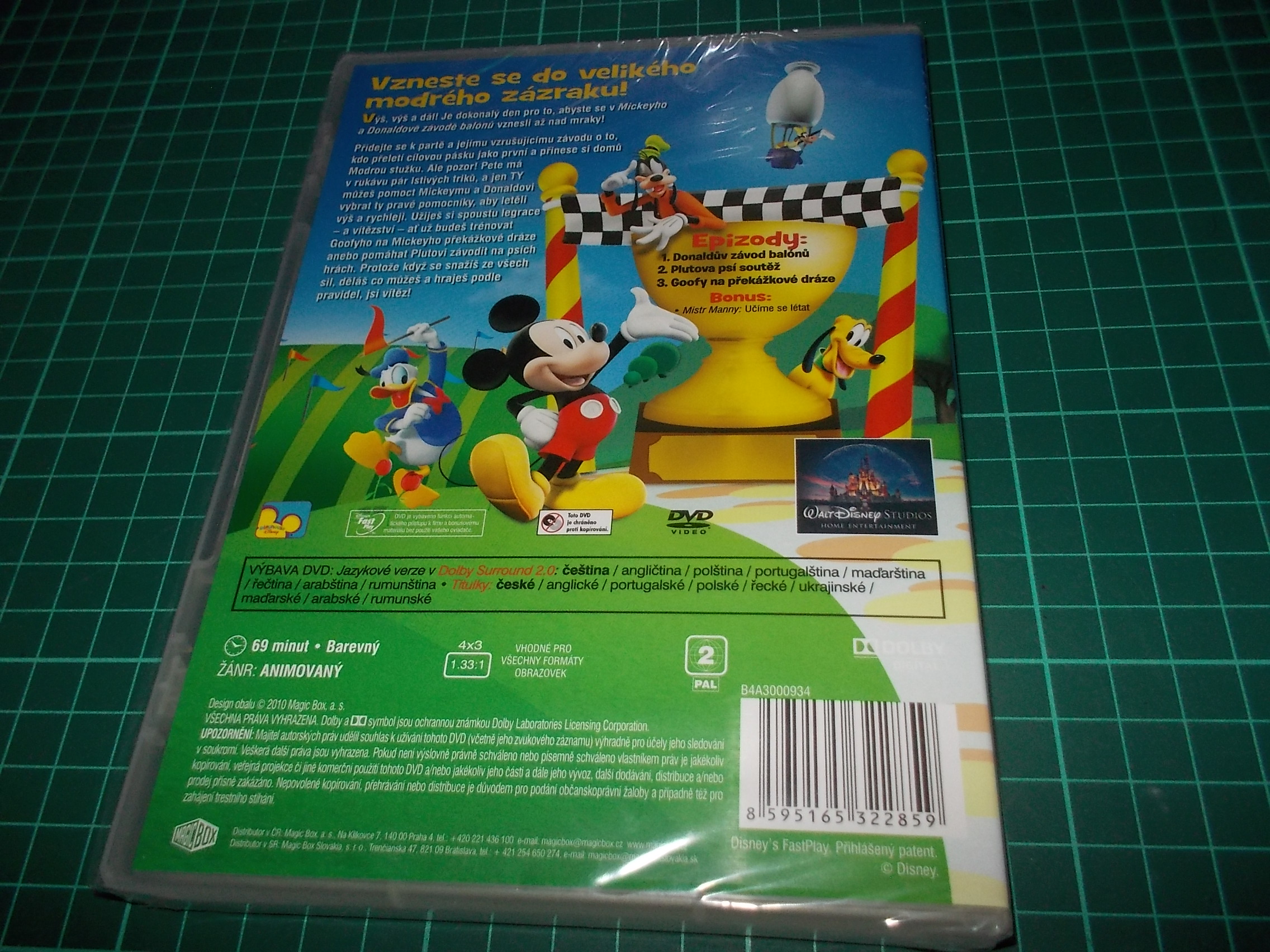 Mickeyho klubík: Mickeyho a Donaldův závod balónů (DVD)