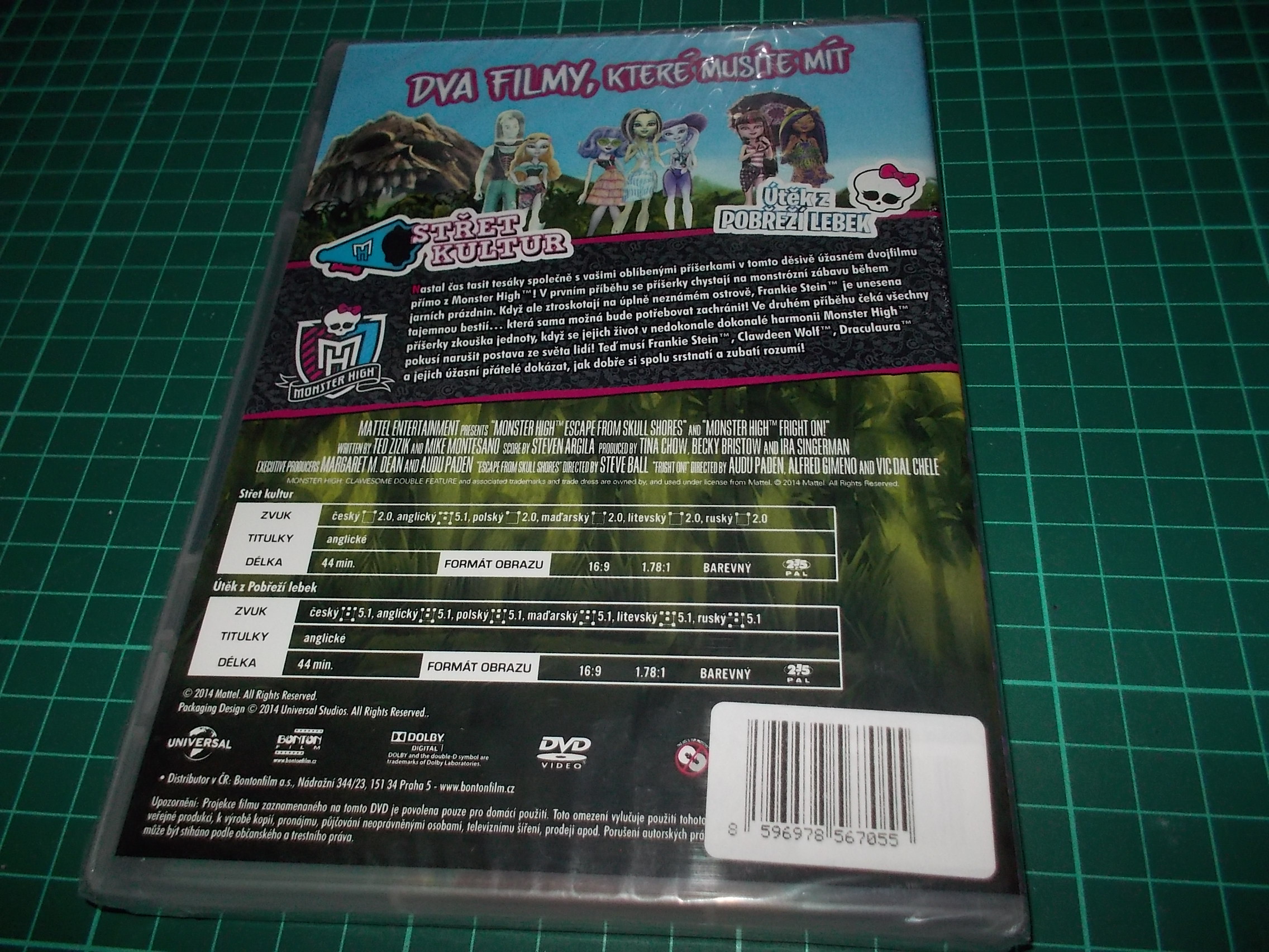 Monster High - Frikulínská dvojka (DVD)