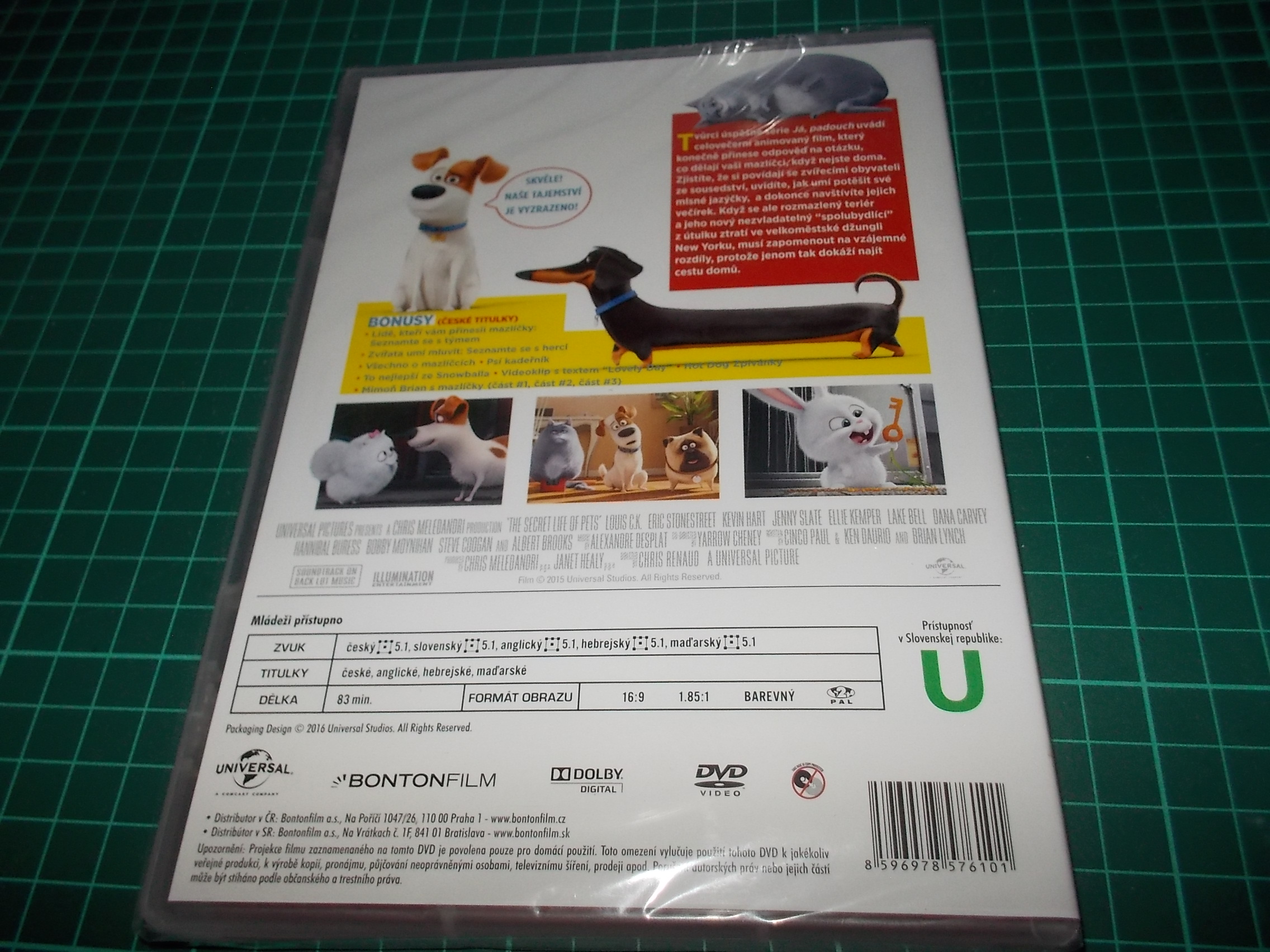 Tajný život mazlíčků (DVD) 