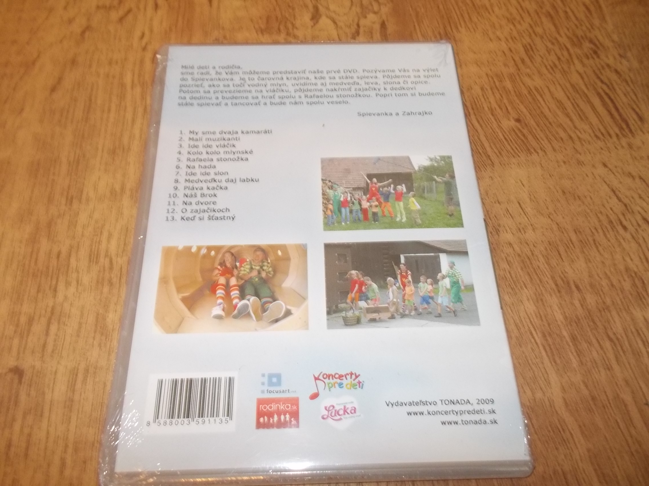 Podhradská Mária a Richard Čana: Spievankovo (DVD) Slim