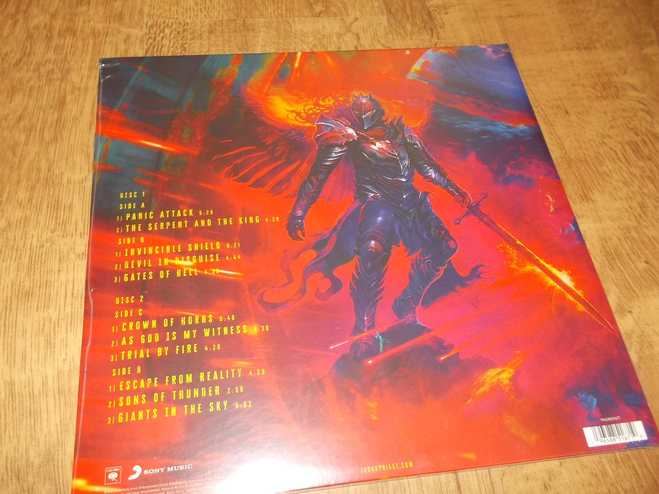 Judas Priest - Invincible Shield - Red (2Vinyl-LP) LIMITED EDITON