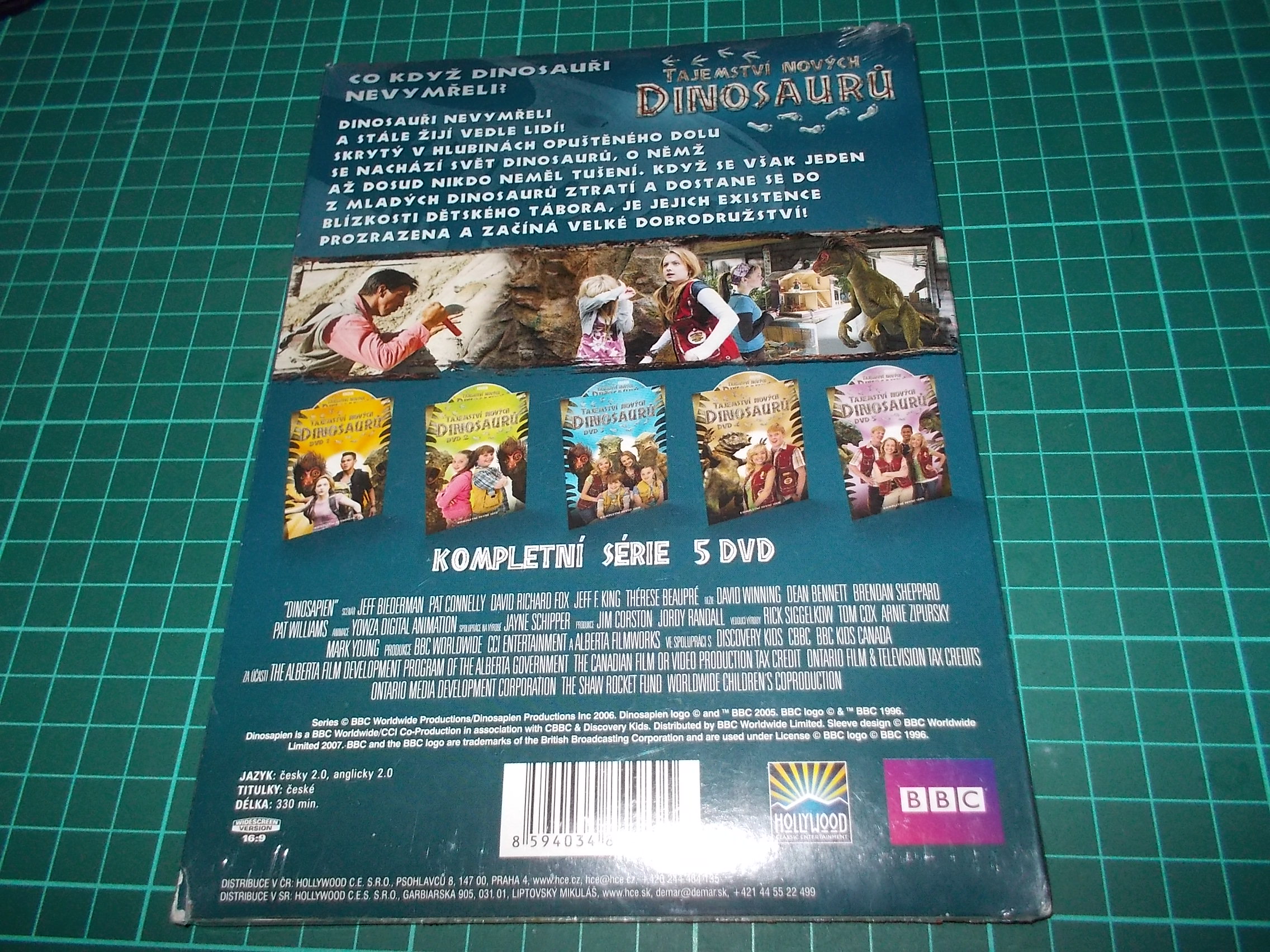 Tajemství nových dinosaurů: kolekce (5 DVD)