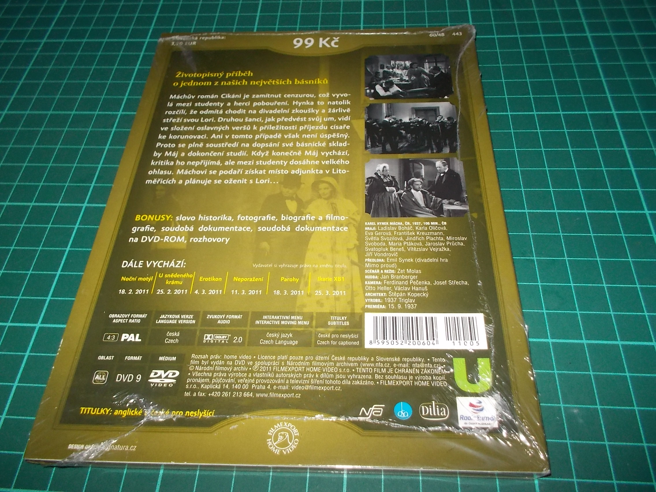 KAREL HYNEK MÁCHA (DVD) (digipack)