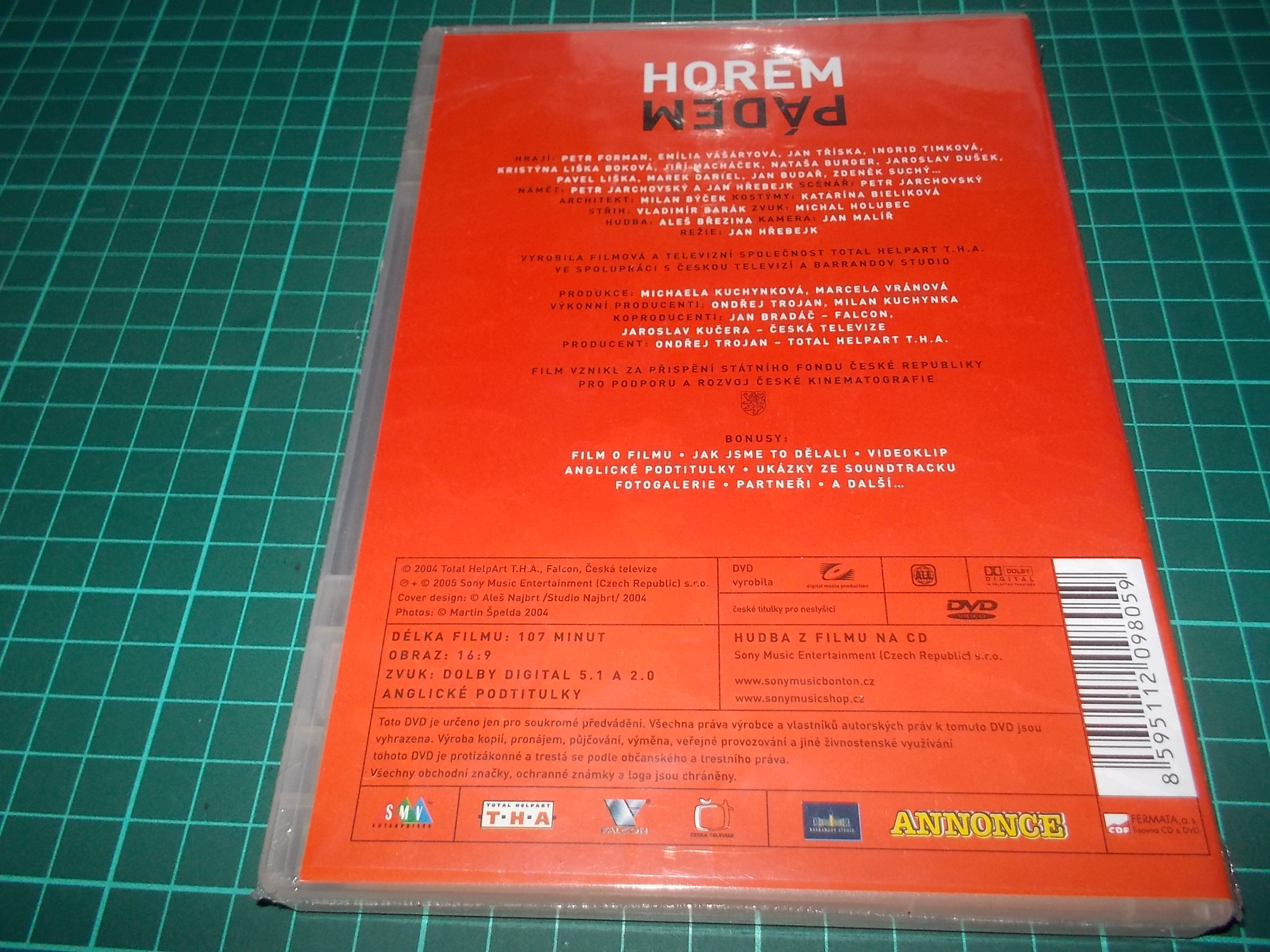 Horem pádem (DVD)