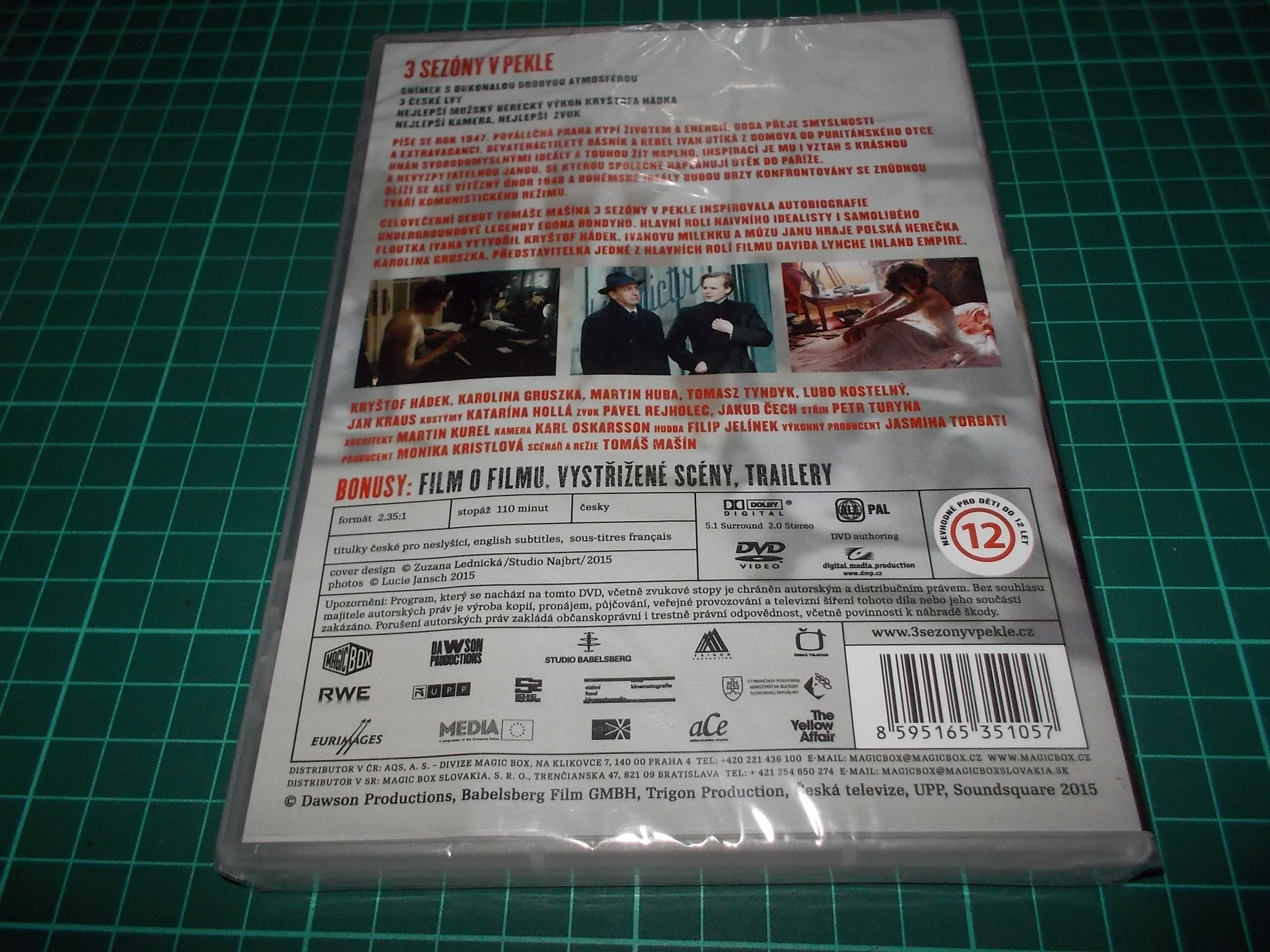 3 sezóny v pekl (DVD)