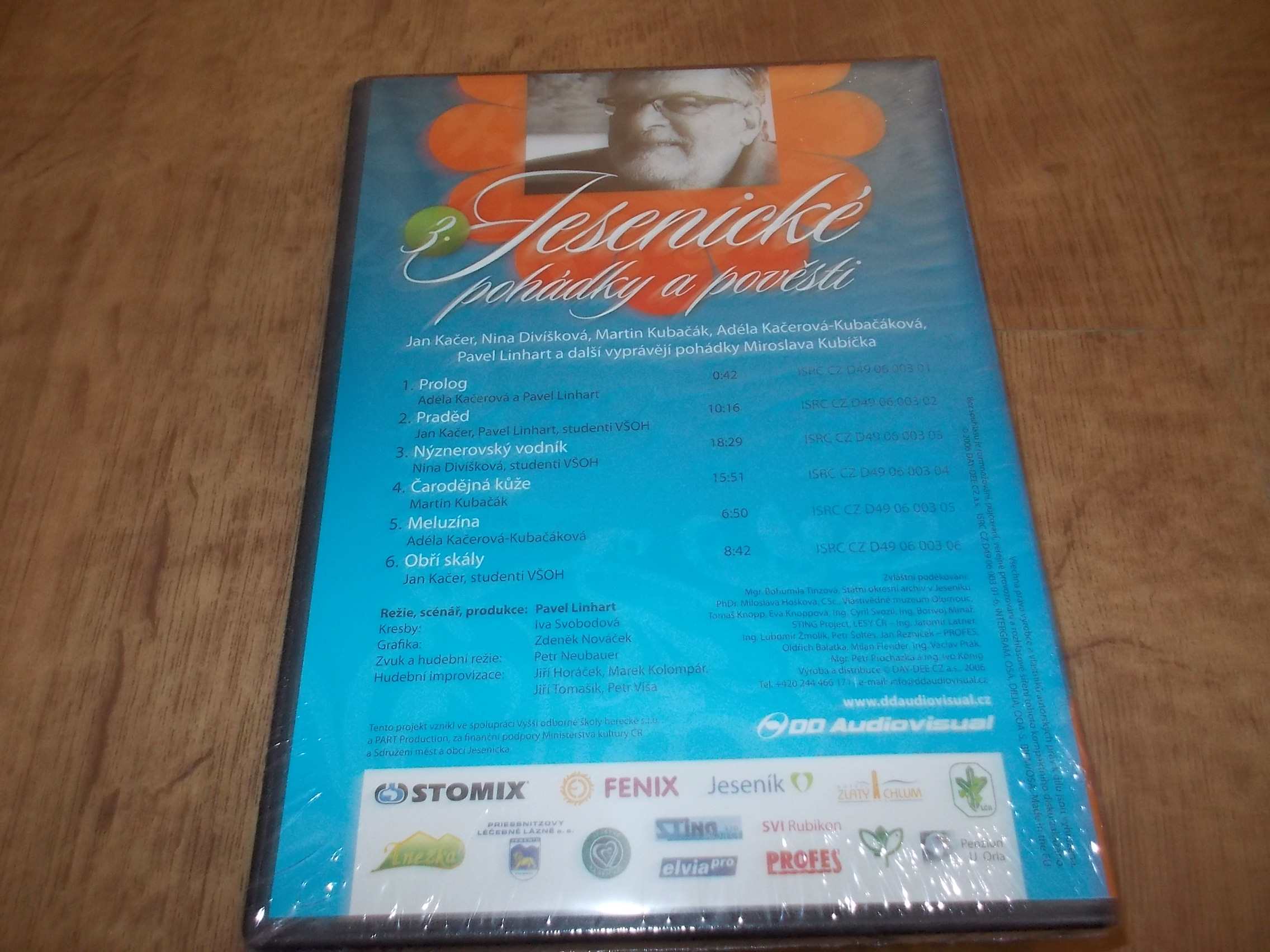JIŘINA BOHDALOVÁ - VYPRÁVÍ POHÁDKY FRANTIŠKA TRÁVNÍČKA - Jesenické pohádky a pověsti (3CD) 