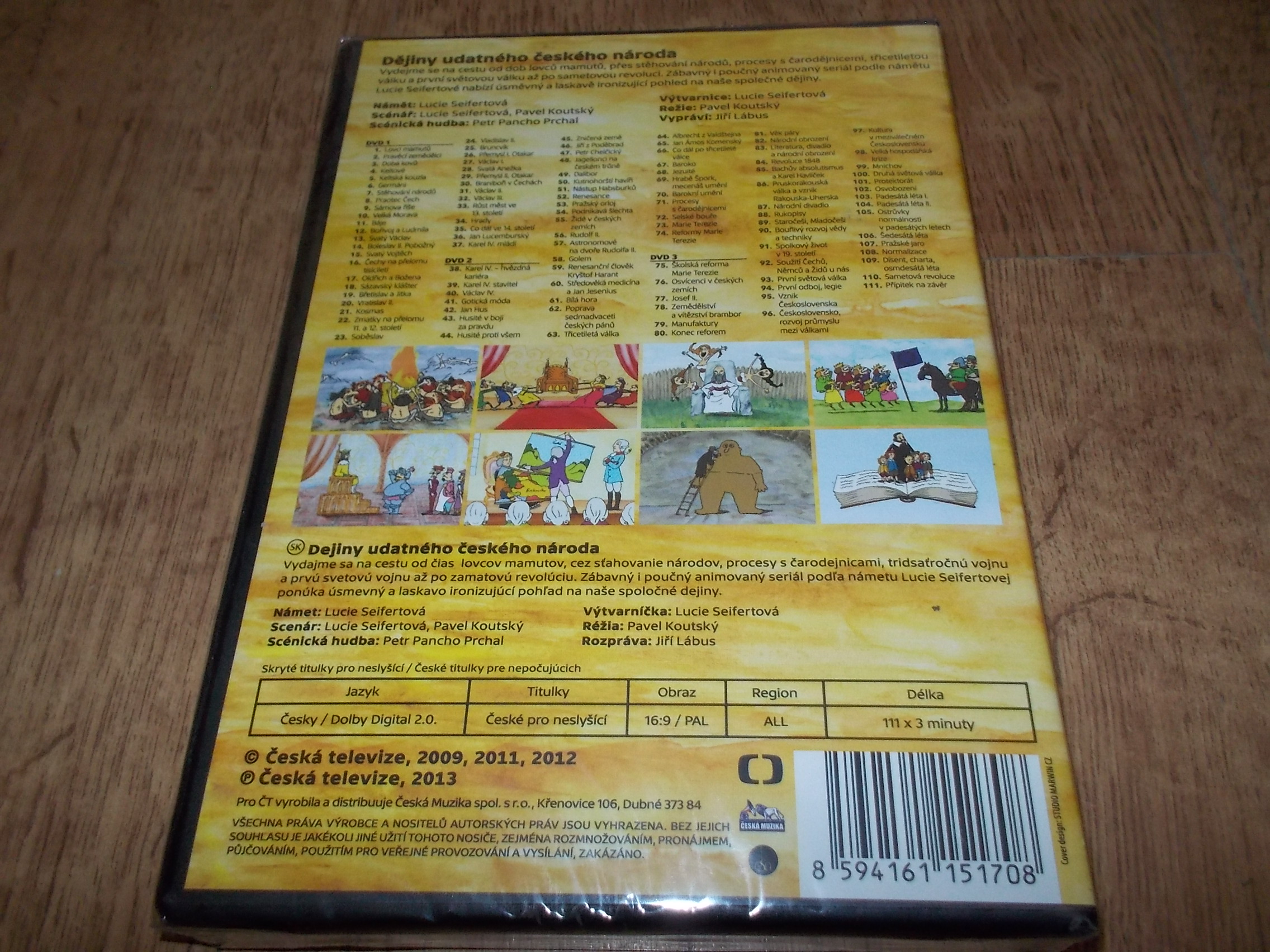 Dějiny udatného českého národa (3DVD)