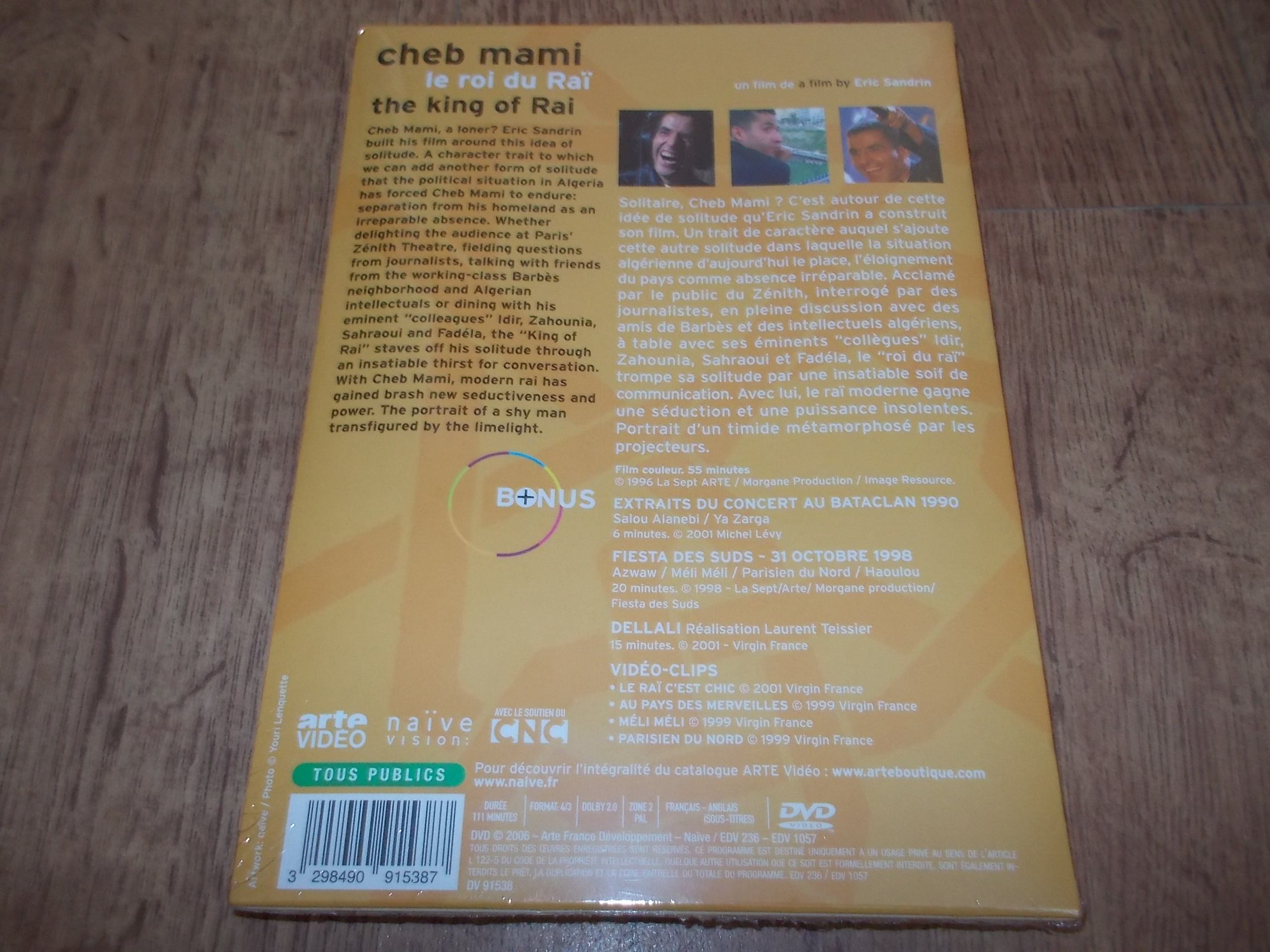 Cheb Mami - Le Roi Du Raï (DVD)