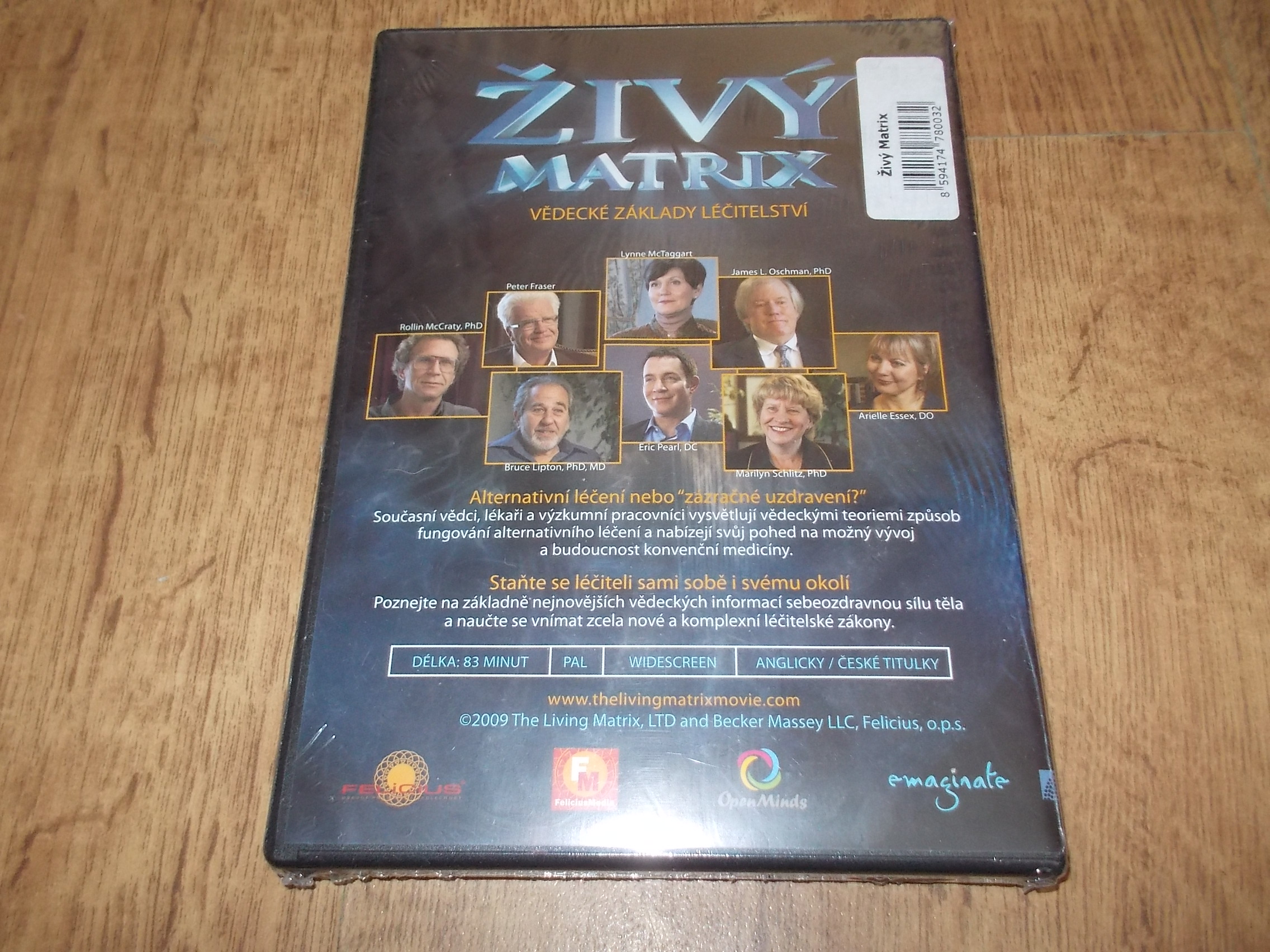 Dokument - Živý matrix - Vědecké základy léčitelství (DVD)