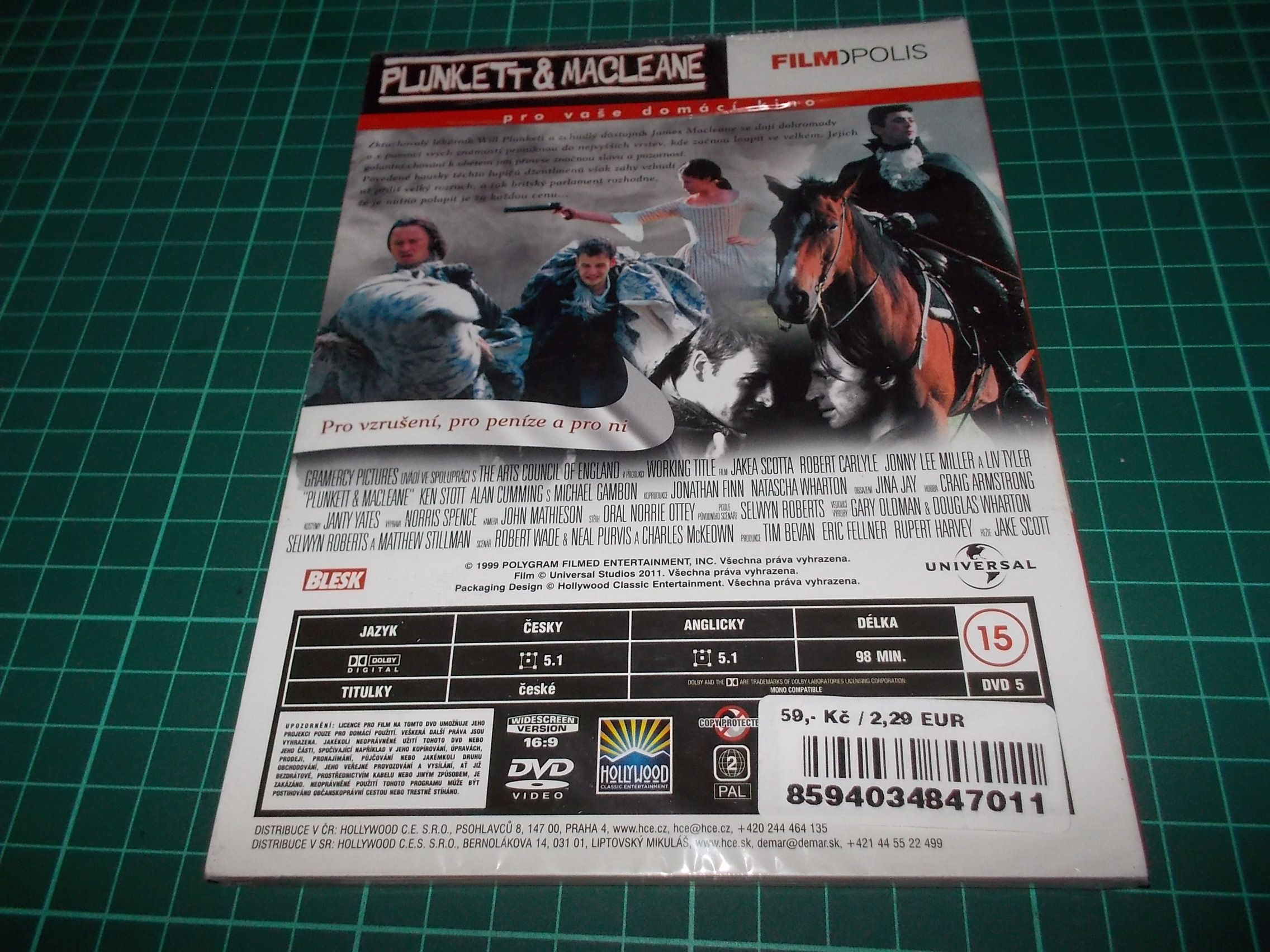 Plunkett & Macleane (DVD)