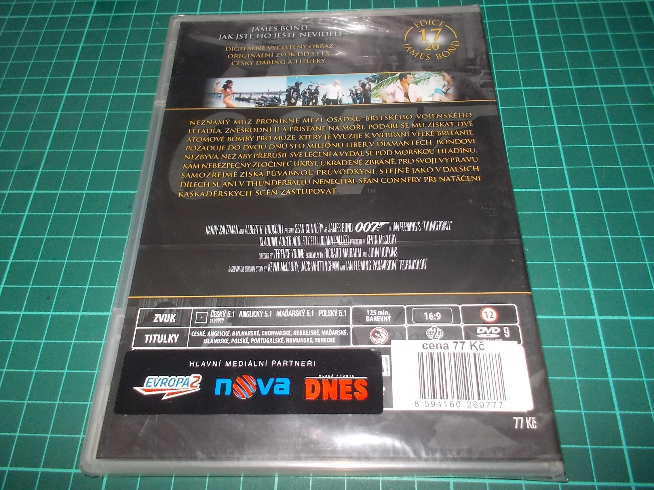 JAMES BOND - Thunderball (DVD) Slim