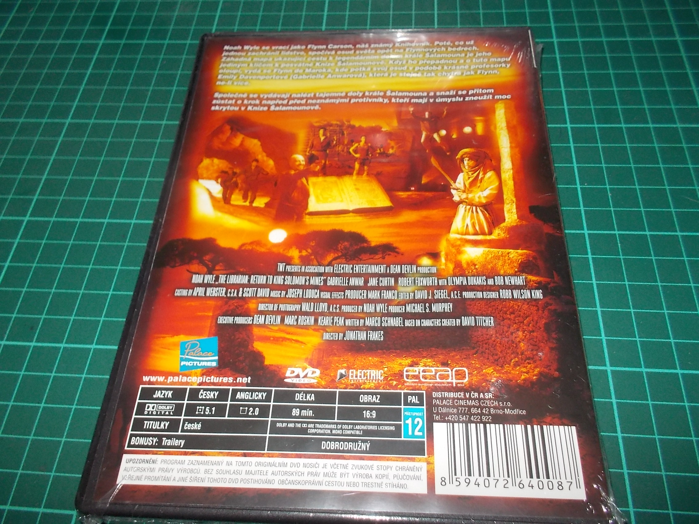 Flynn Carsen 2: Návrat do dolů krále Šalamouna (DVD)