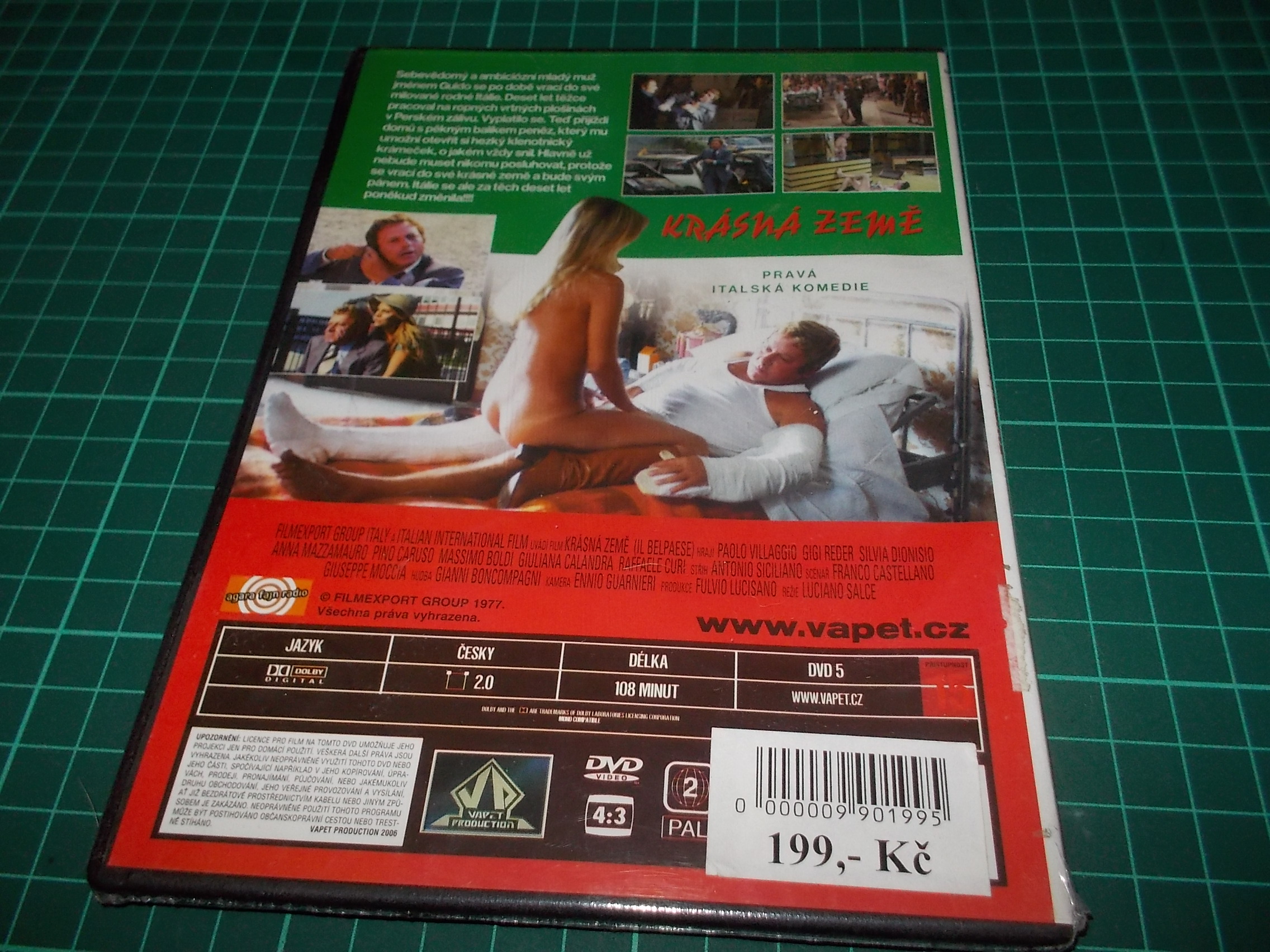 Krásná země (DVD) Slim