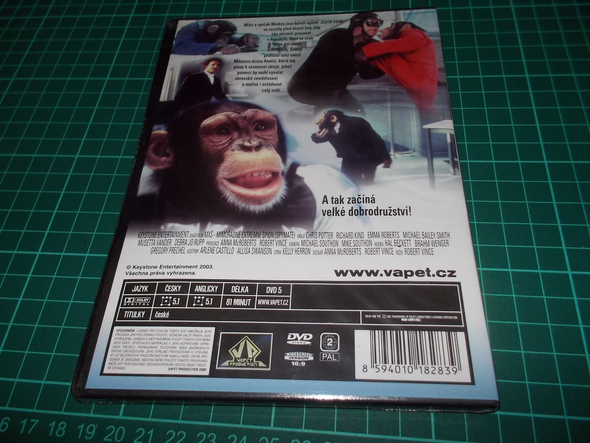 MXŠ: Mimořádně extrémní špión (DVD) Slim