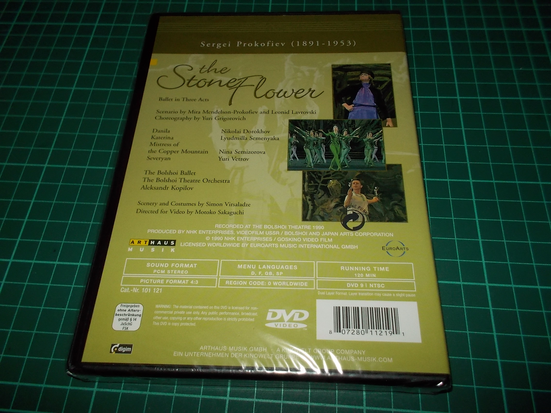 SERGEI PROKOFIEV - THE STONE FLOWER (DVD)