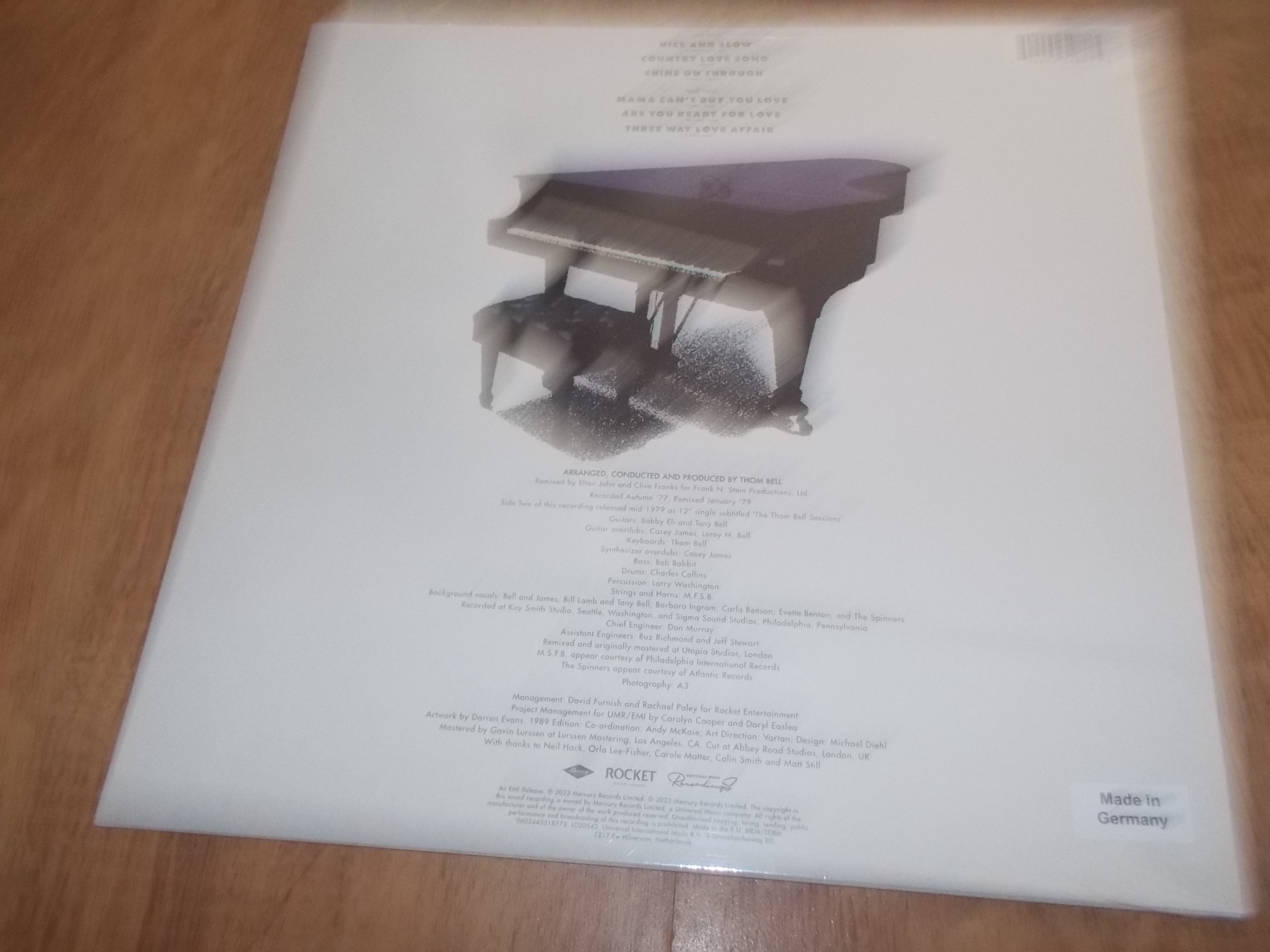 Elton John - Complete Thom Bell Sessions (Vinyl-LP) REMASTERED