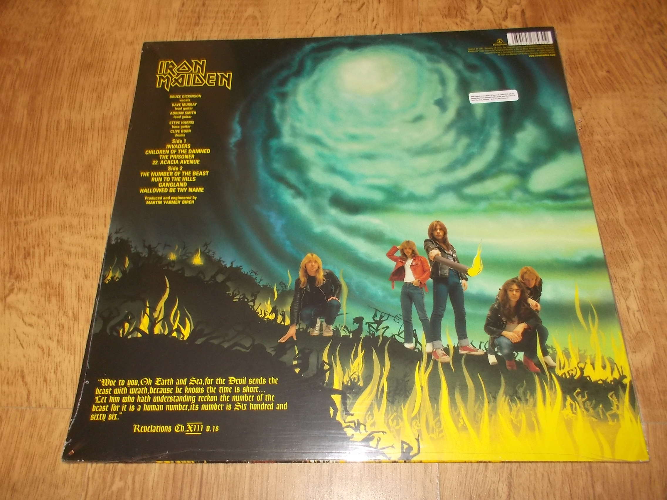 Iron Maiden - The Number Of The Beast - Reedice 2024 (Vinyl-LP)