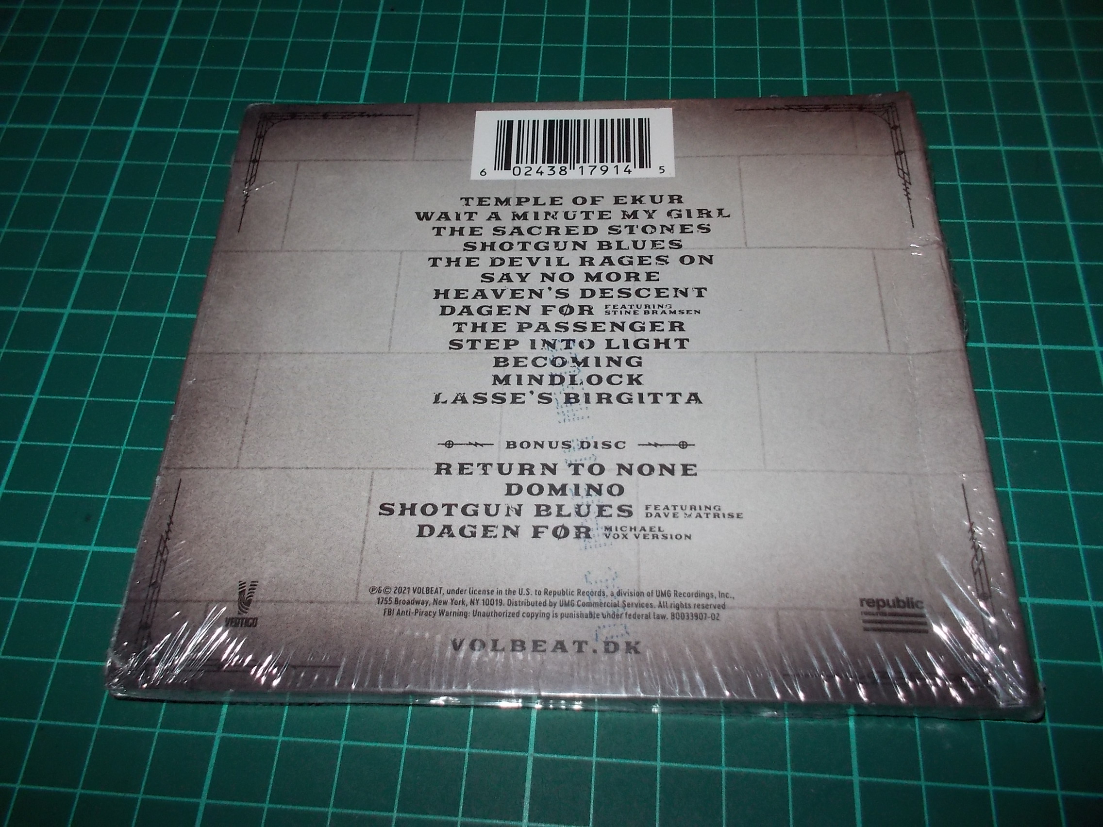 Volbeat - Servant Of The Mind -  LIMITED (2CD) Digipack